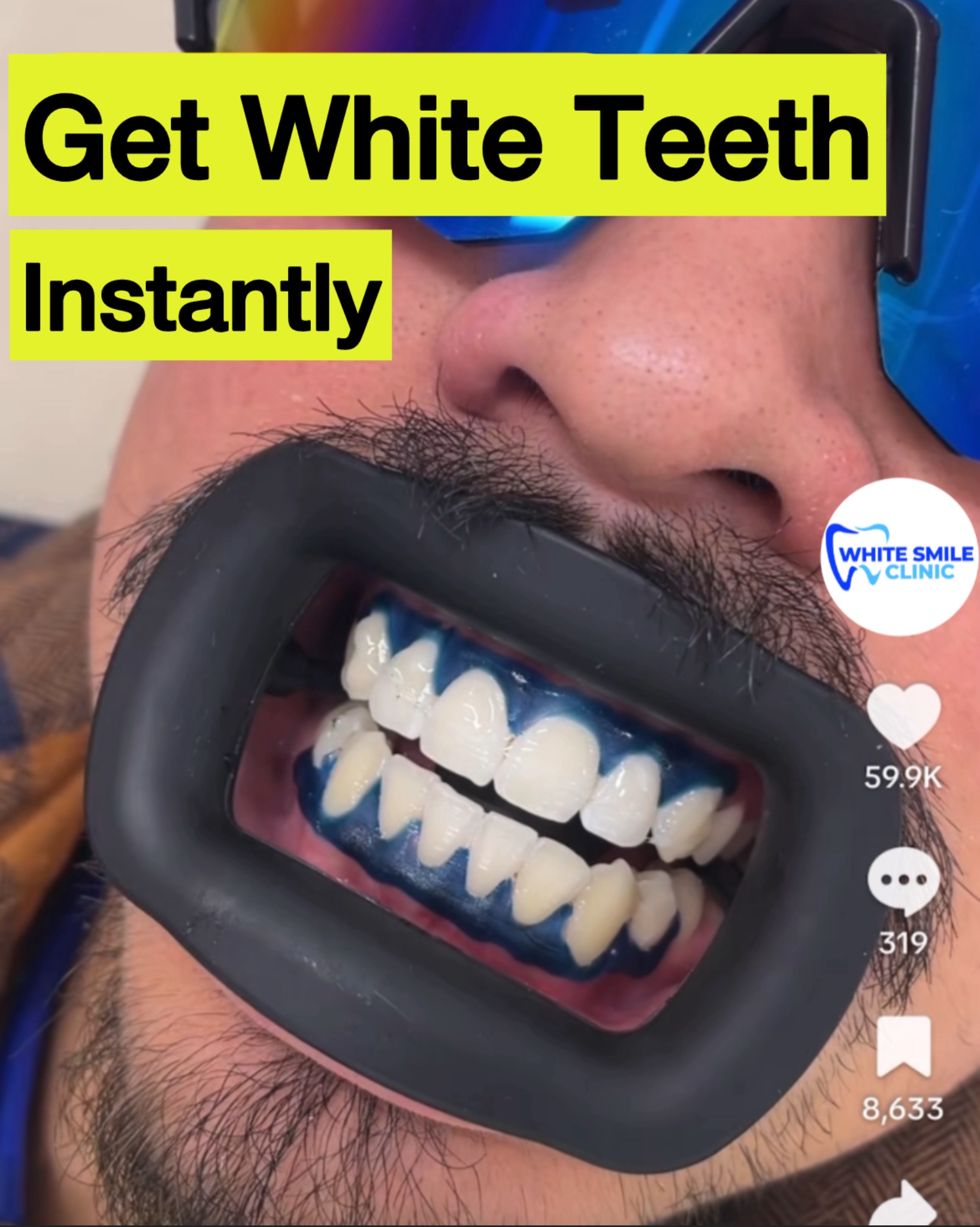 White Smile Facebook ad