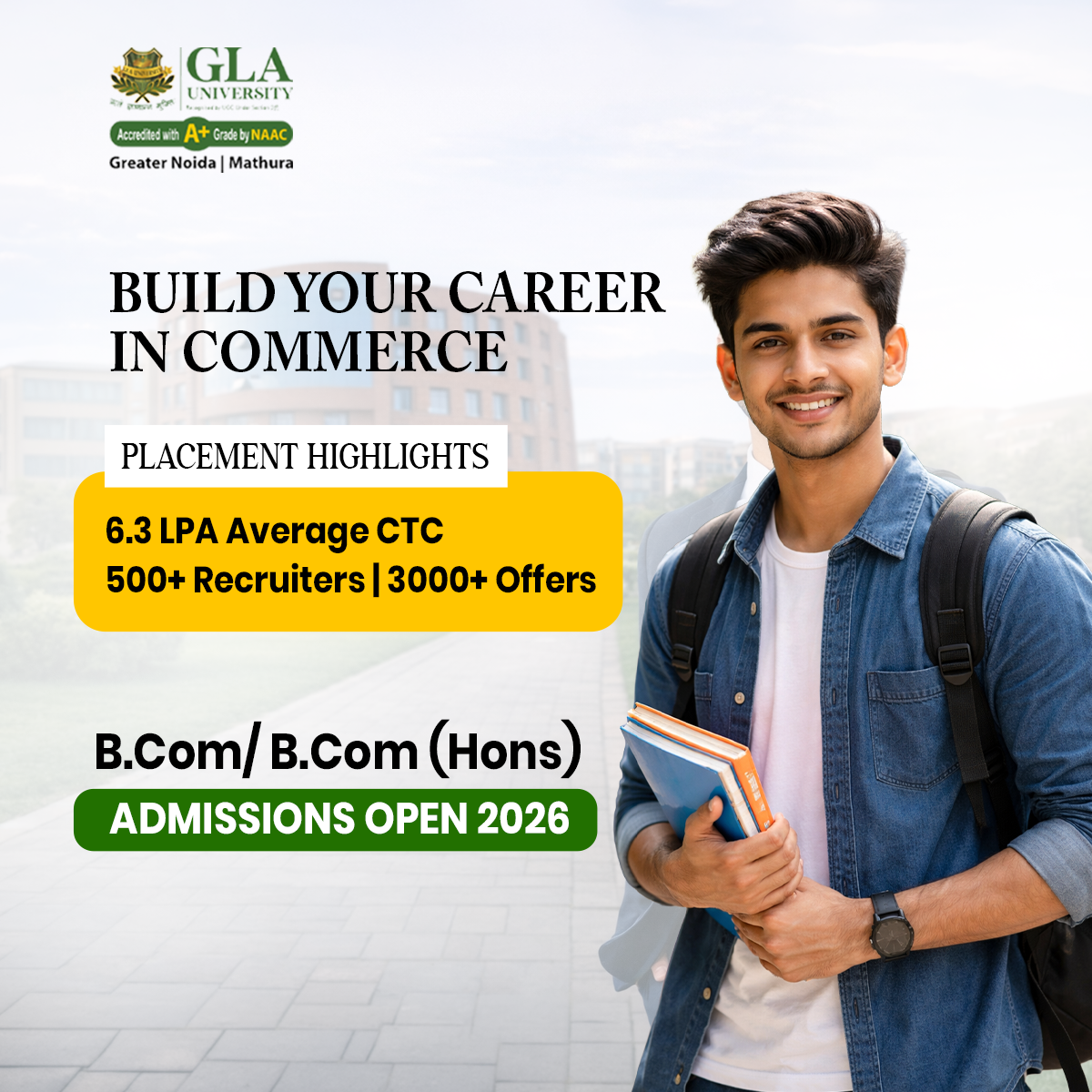 GLA University Facebook ad