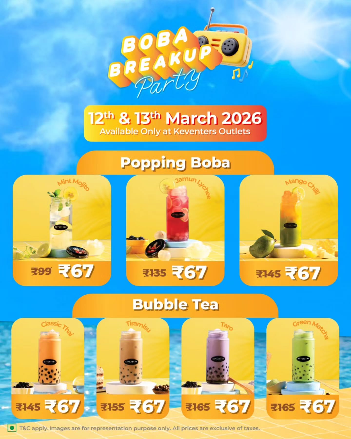 Keventers Facebook ad: Your ex was a tea-rible idea, but this…