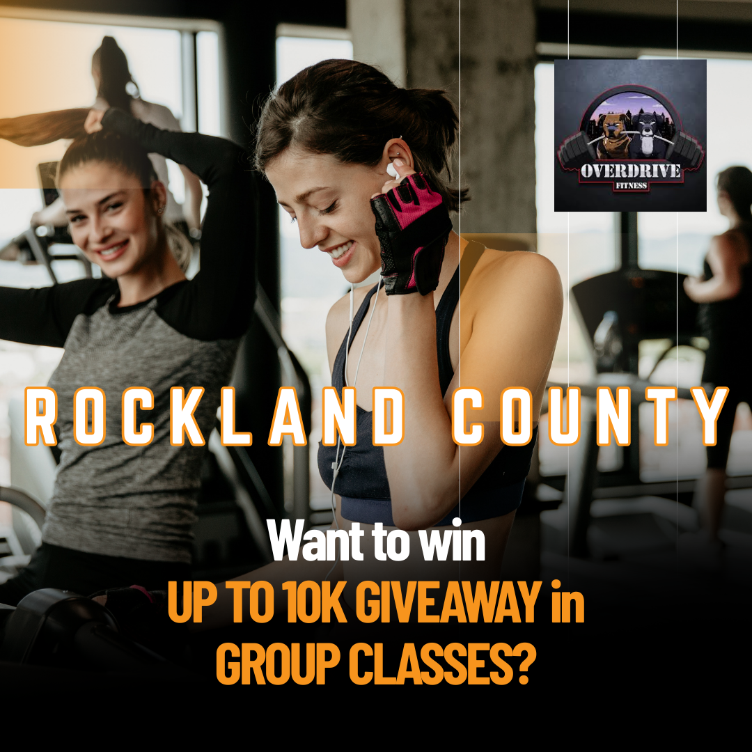 Overdrive Fitness Facebook ad: Got Fitness Goals? Enter to WIN!