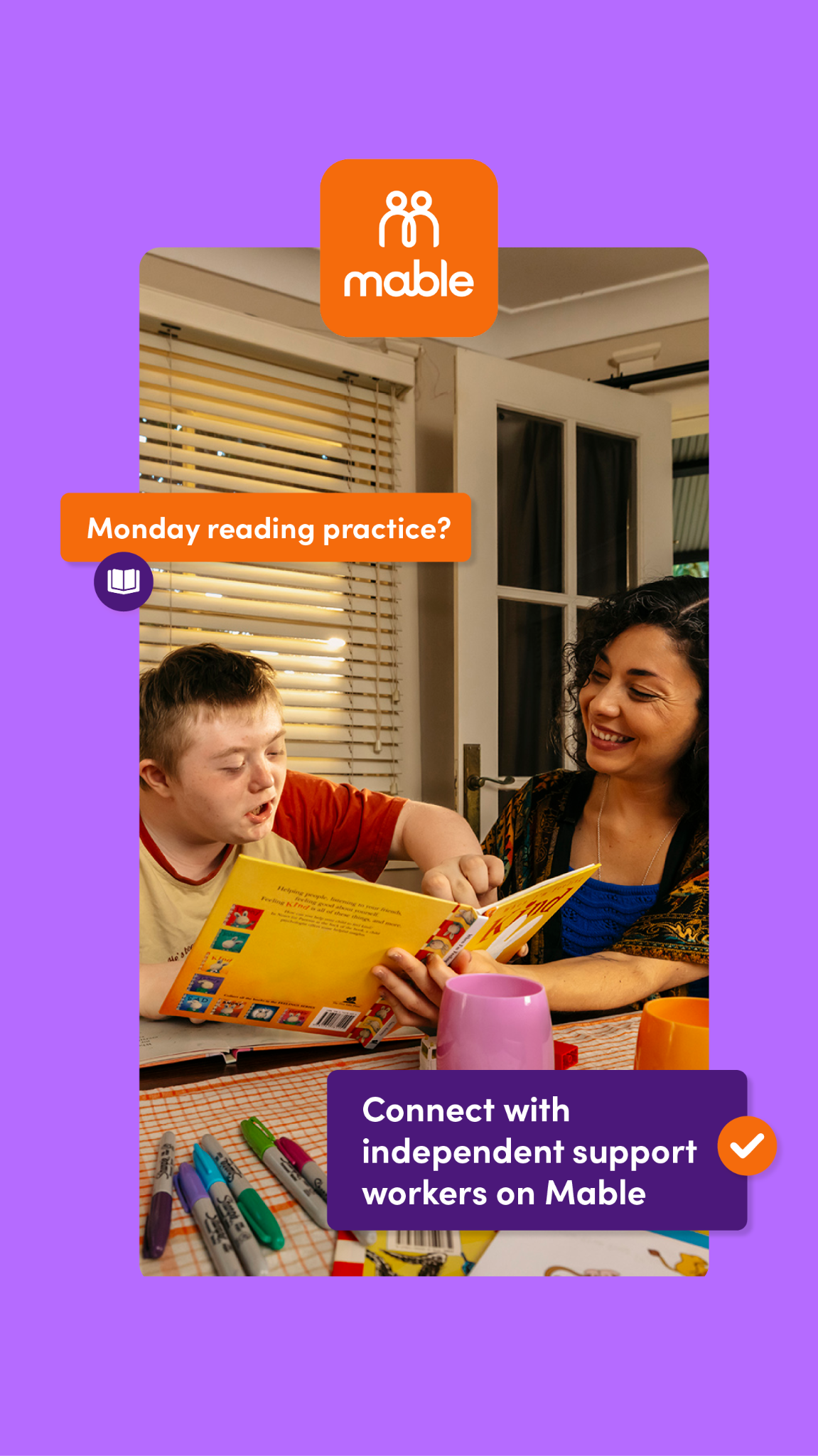 Mable Facebook ad