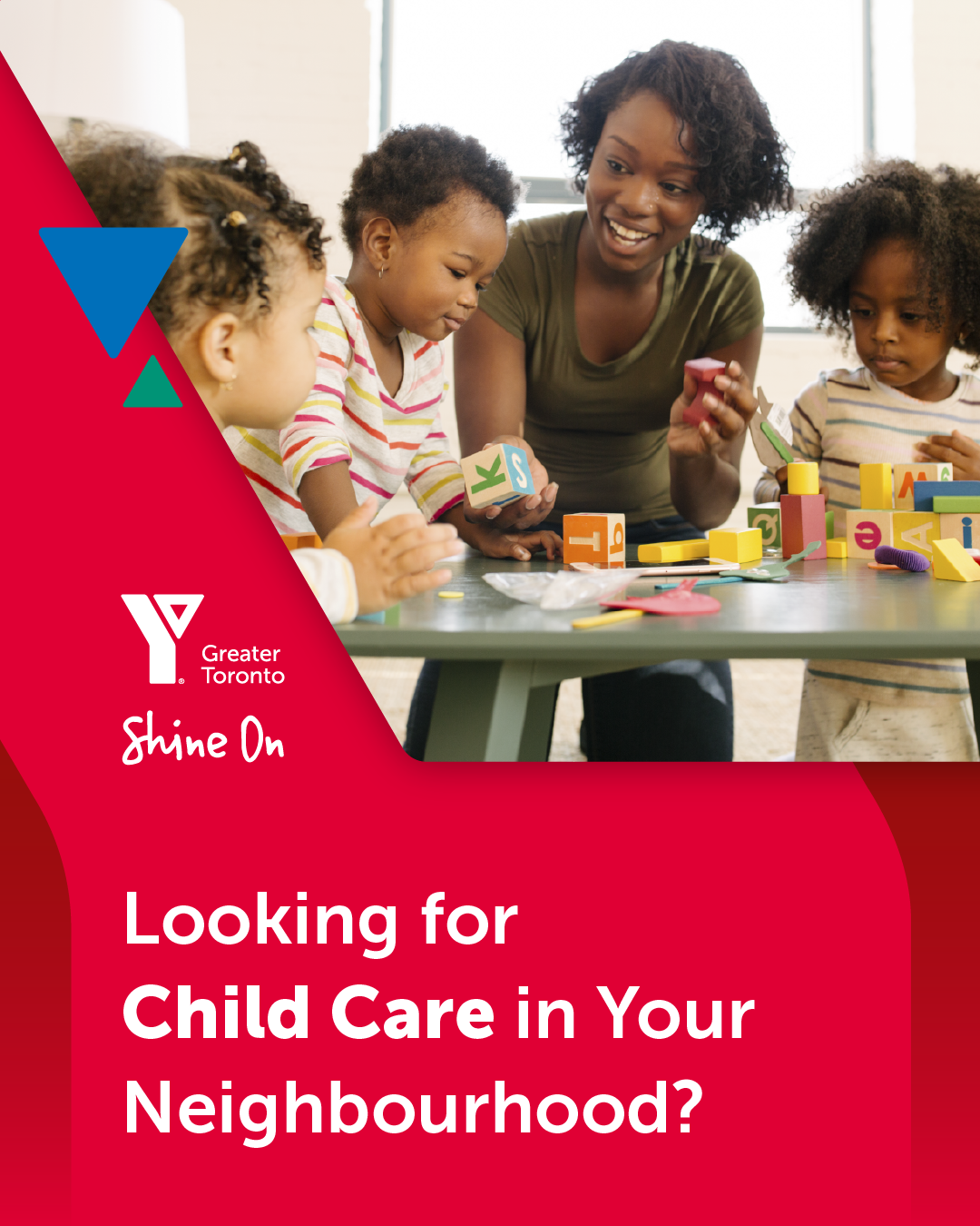 YMCA of Greater Toronto Facebook ad