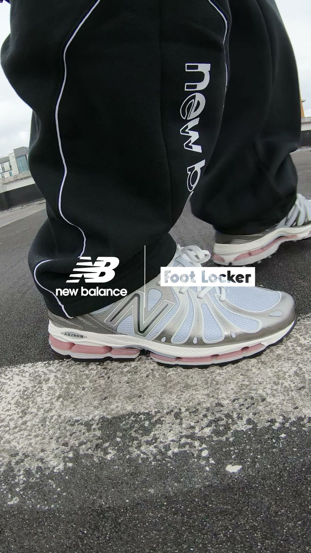 Foot Locker Europe Facebook ad: New Balance ABZORB 1890