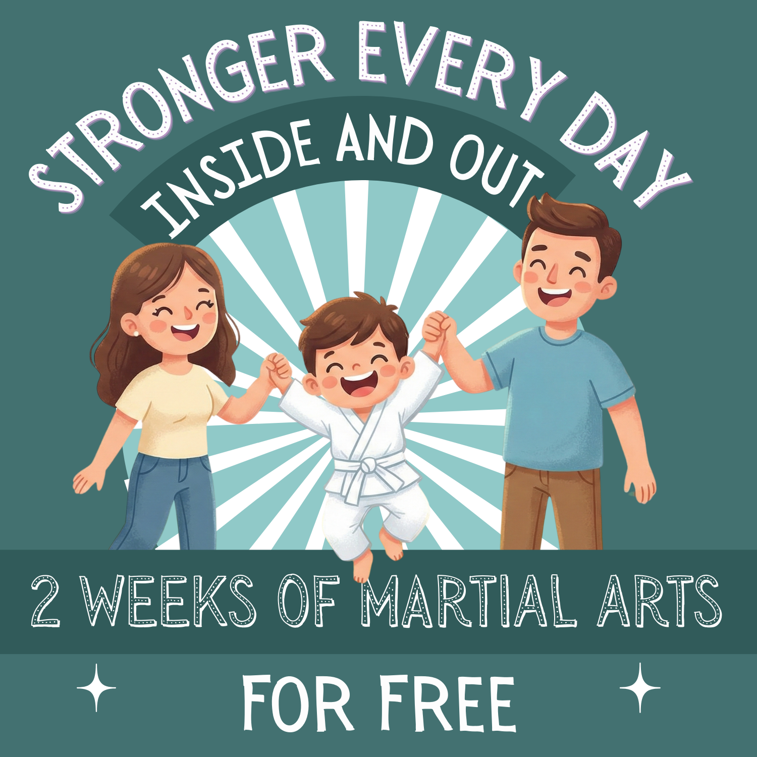 Traditional Okinawan Karate of East Fishkill Facebook ad: 2 FREE Weeks of Kids Martial Arts Training