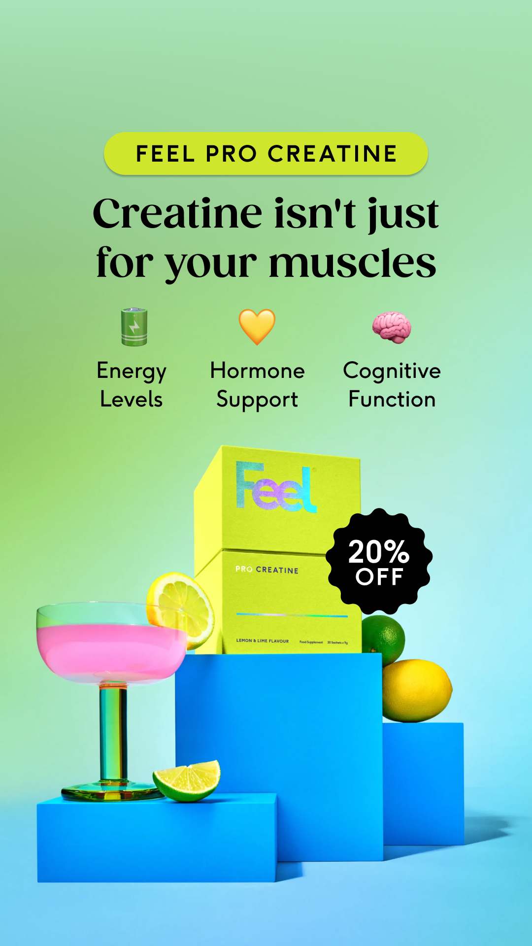 Feel Facebook ad