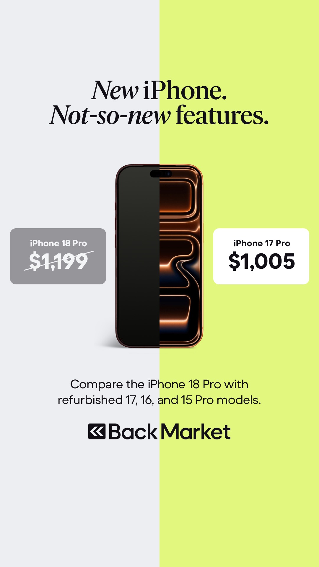 Back Market Facebook ad