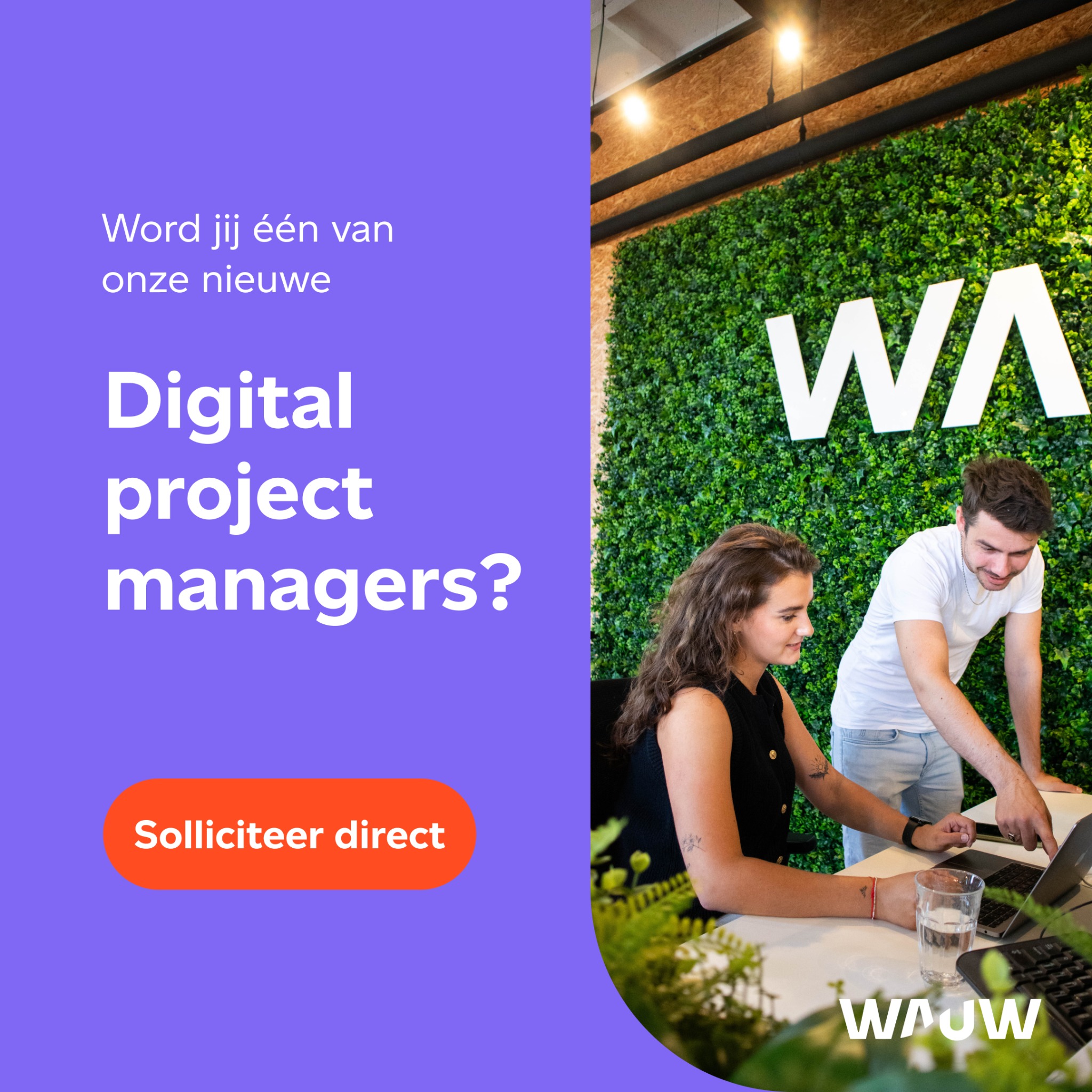 WAUW Creative Digital Agency Facebook ad