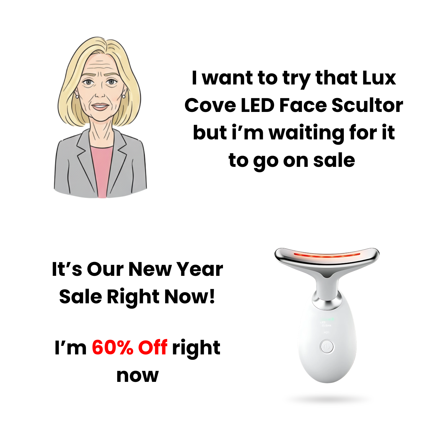 Lux Cove Facebook ad