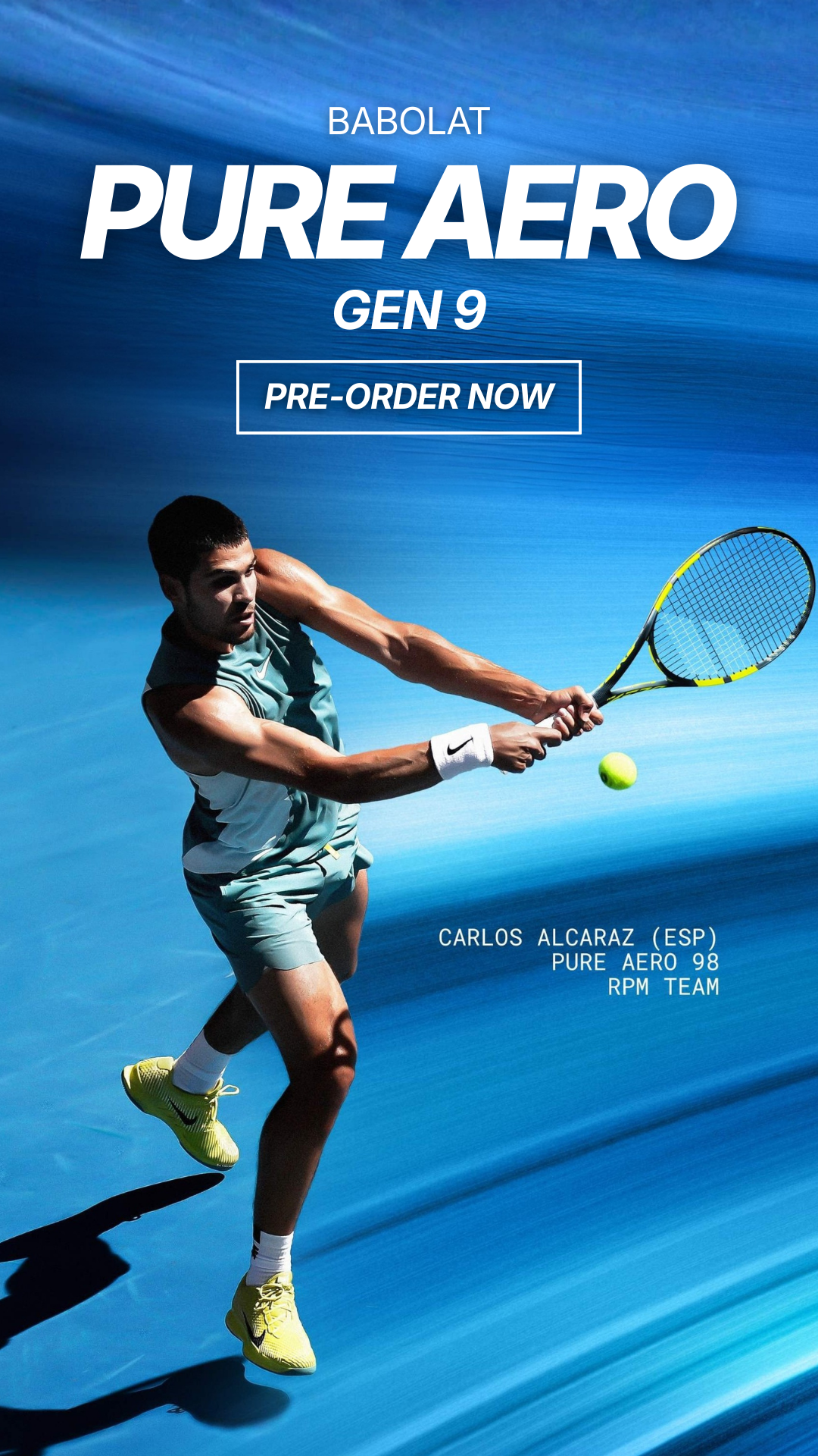 E-tennis Facebook ad