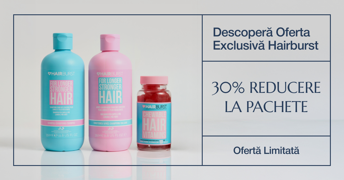 Hairburst Romania Facebook ad