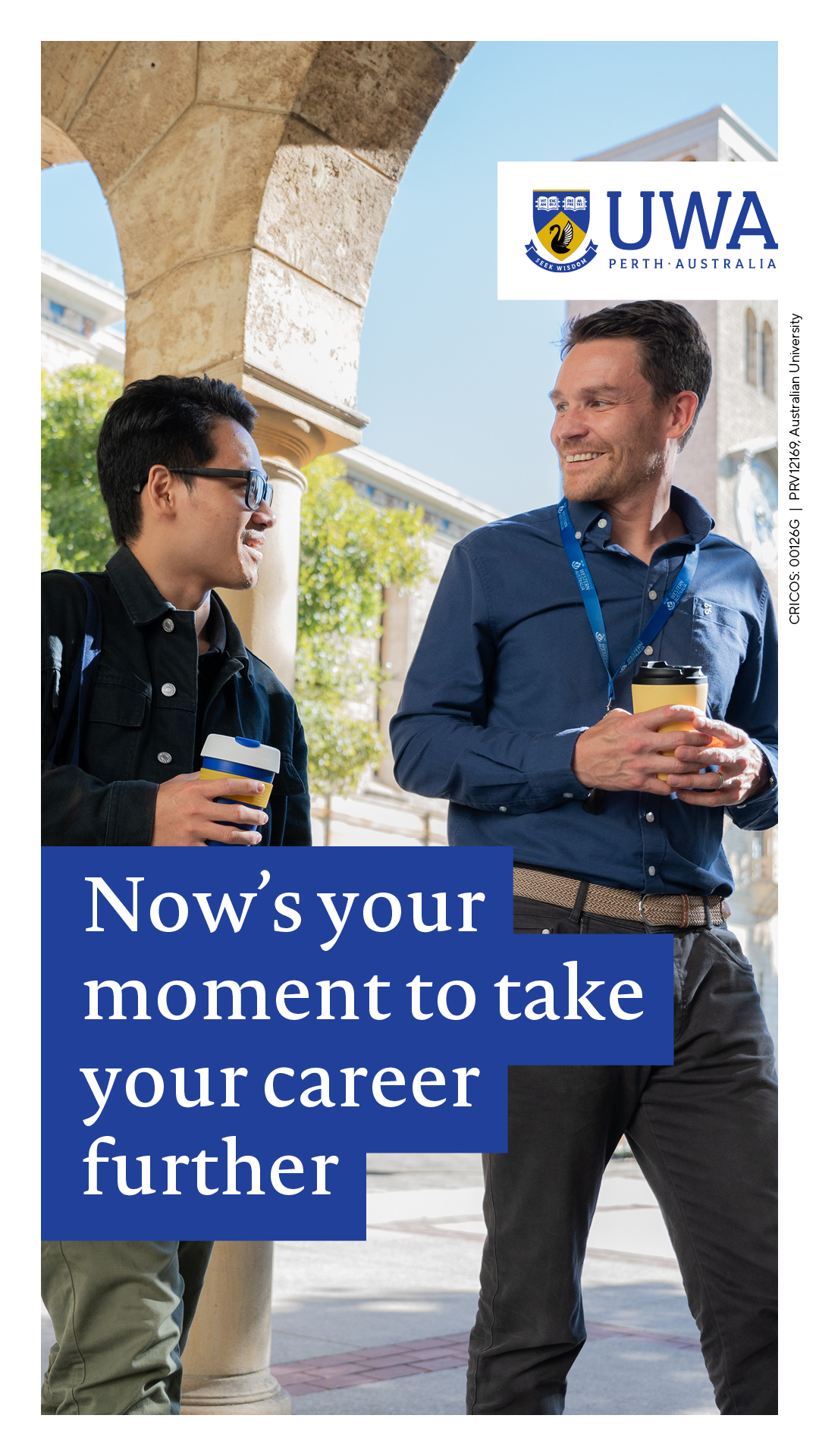 The University of Western Australia Facebook ad