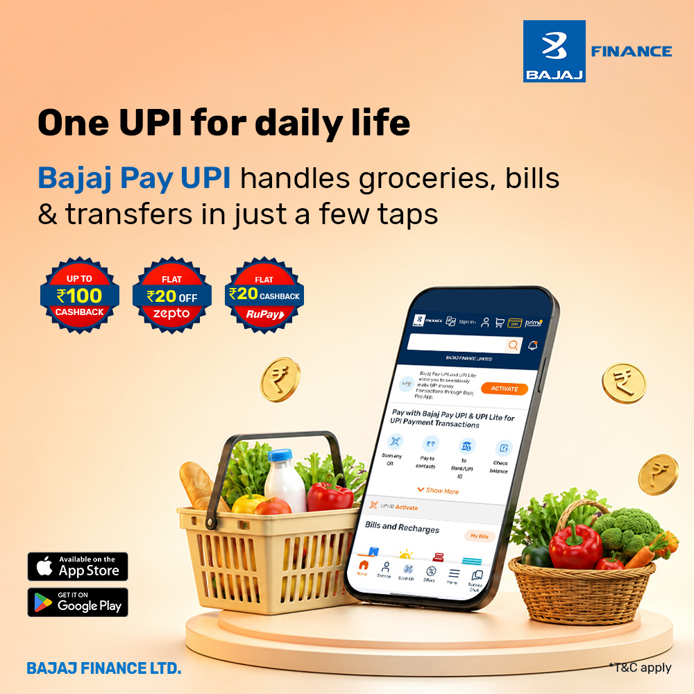 Bajaj Finserv Facebook ad