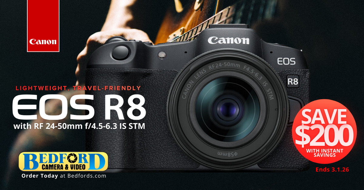 Bedford Camera & Video Facebook ad