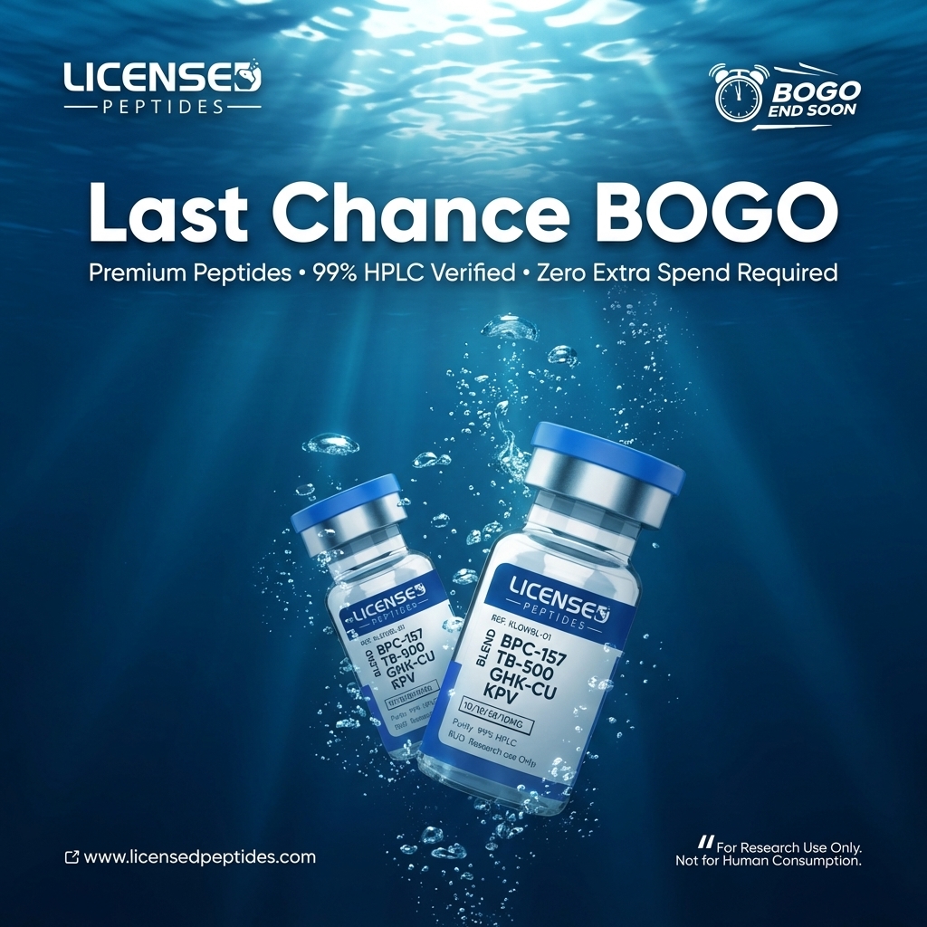 LicensedPeptides Facebook ad