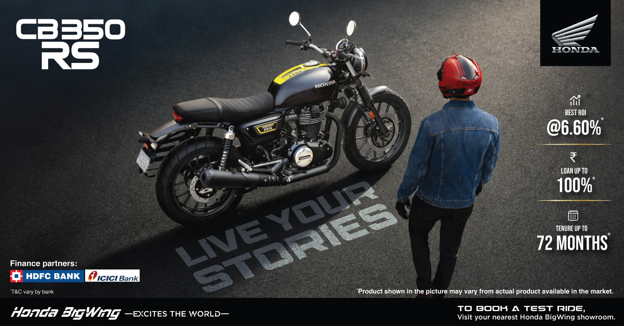 Honda BigWing India Facebook ad