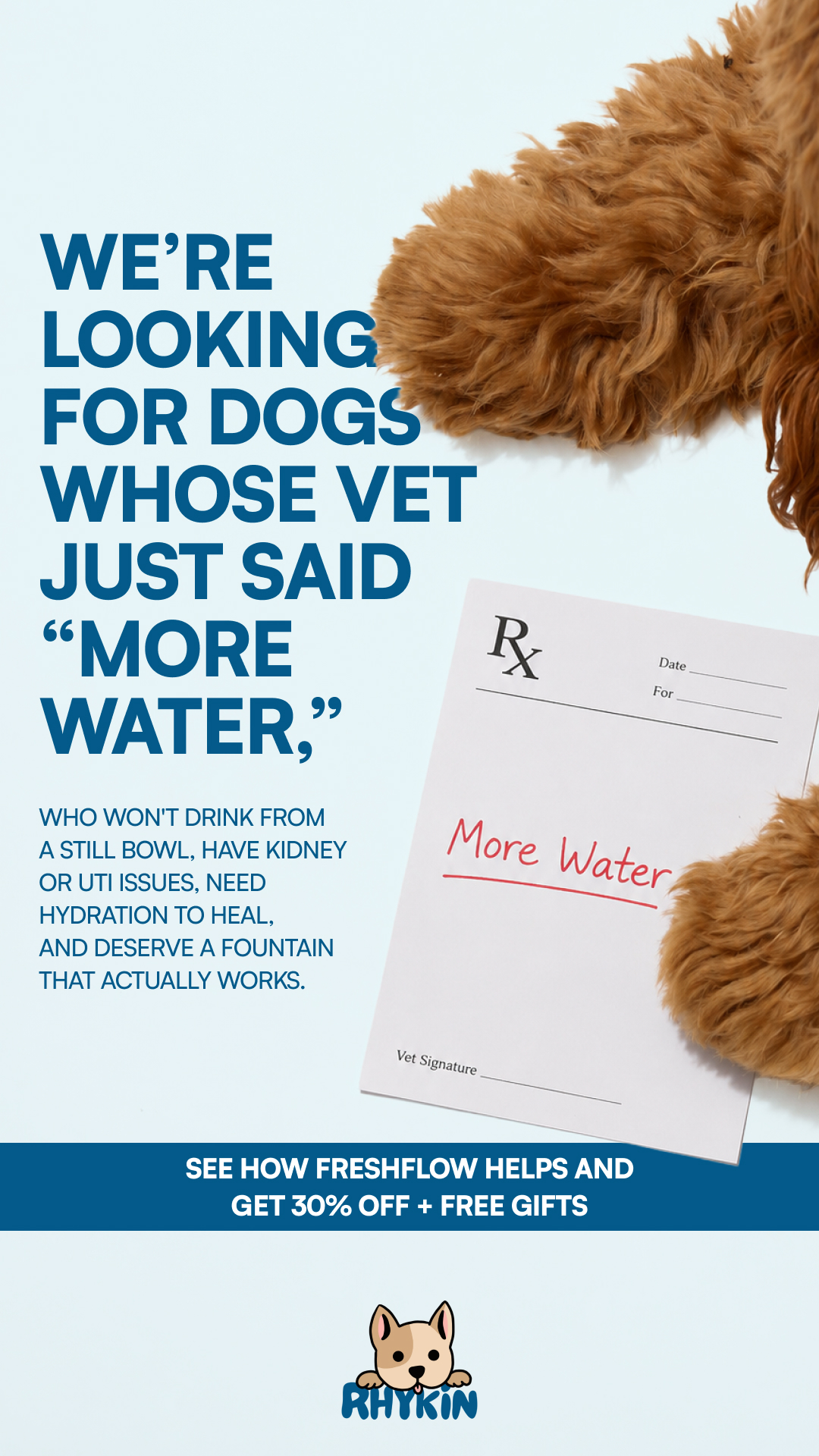 Rhykin Pet Co Facebook ad