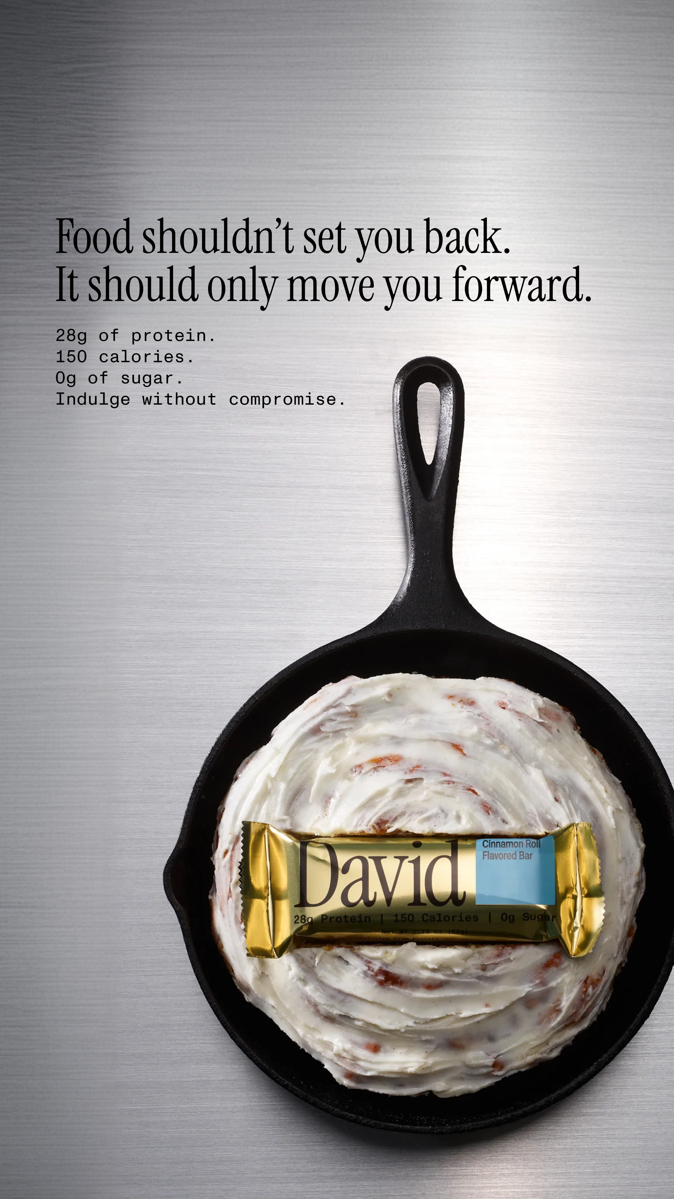 David Protein Facebook ad