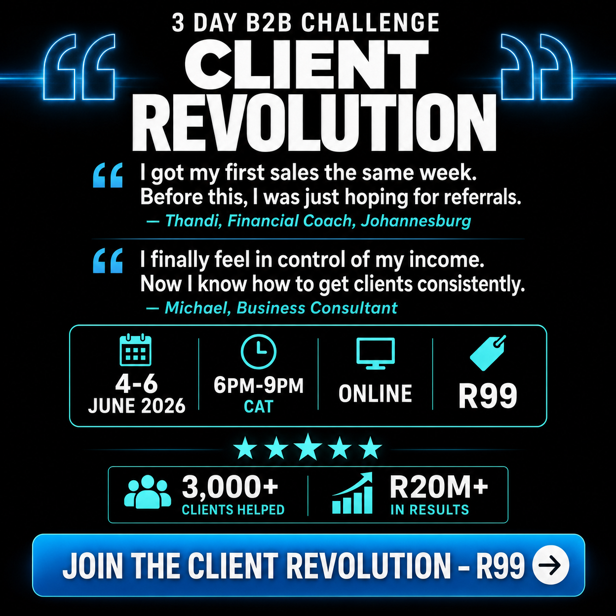 Van Studios Facebook ad: I Finally Feel in Control of My Income, Here's How