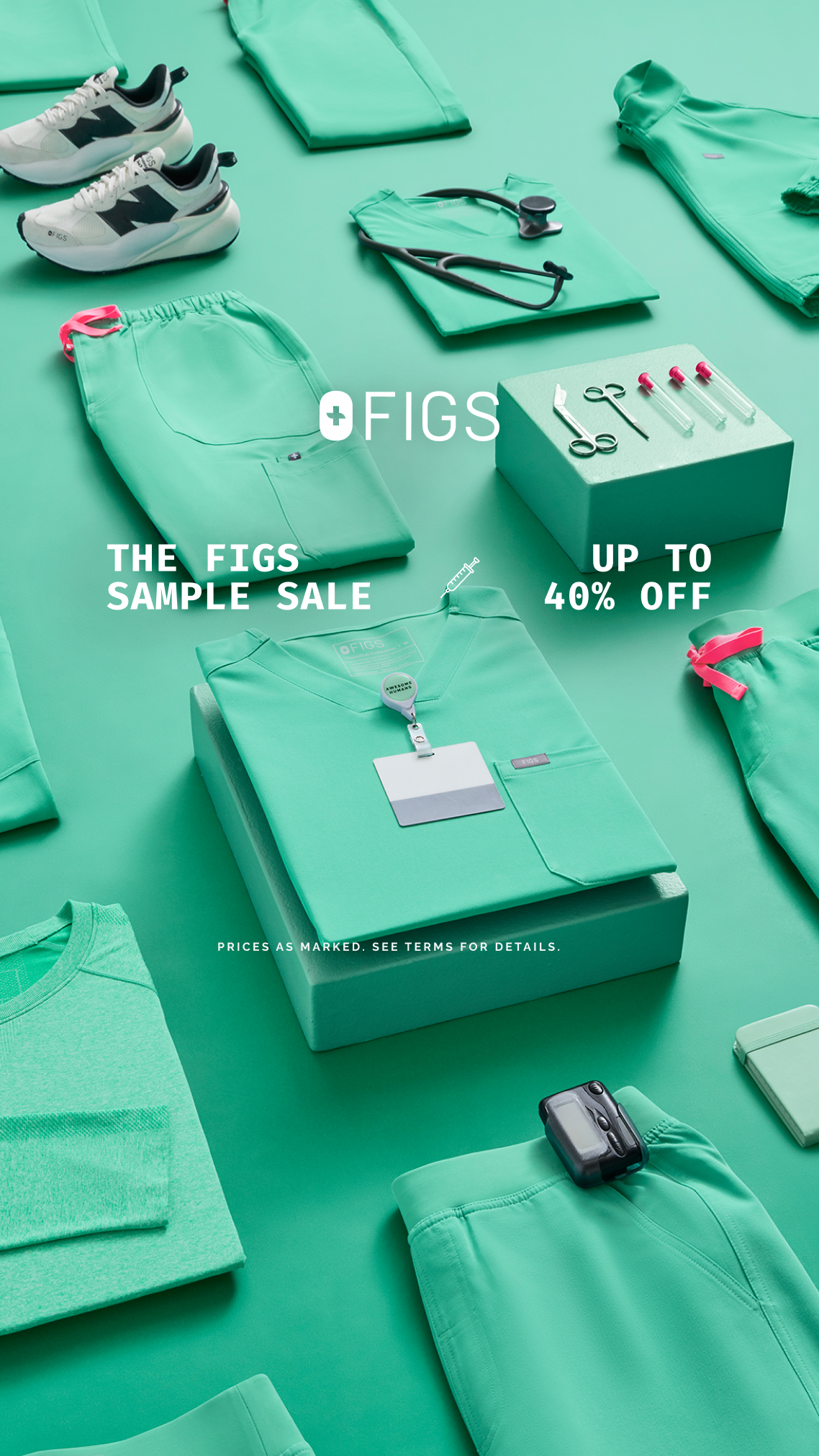 FIGS Facebook ad