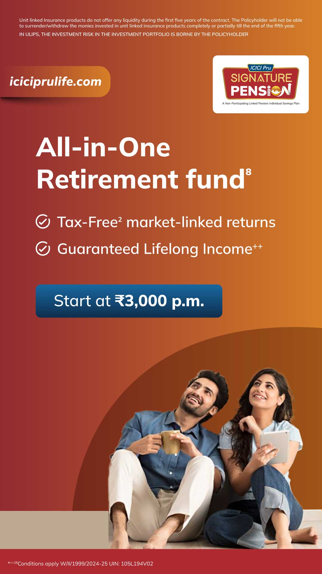 ICICI Prudential Life Insurance Facebook ad