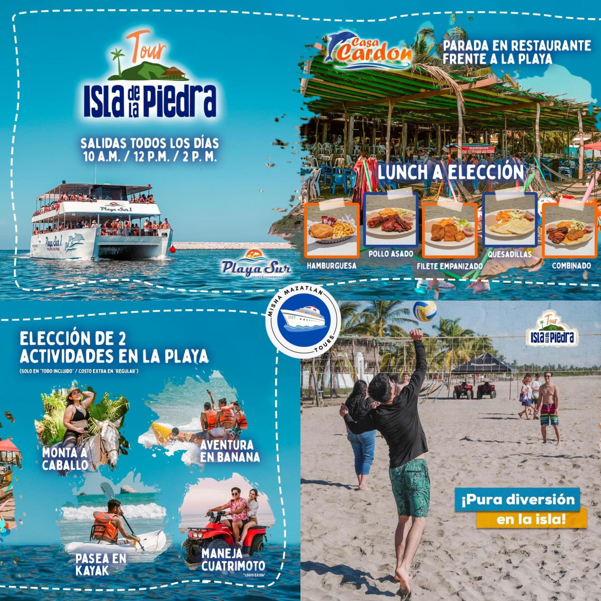 Misha Tours MazatlΓ‘n Facebook ad: Agencia de turismo