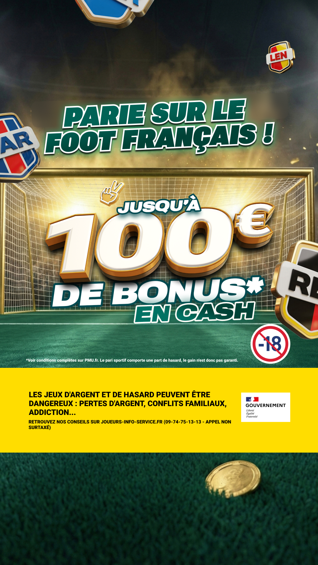 PMU Play Facebook ad: PMU PLAY - Paris Sportifs, Hippique & Poker