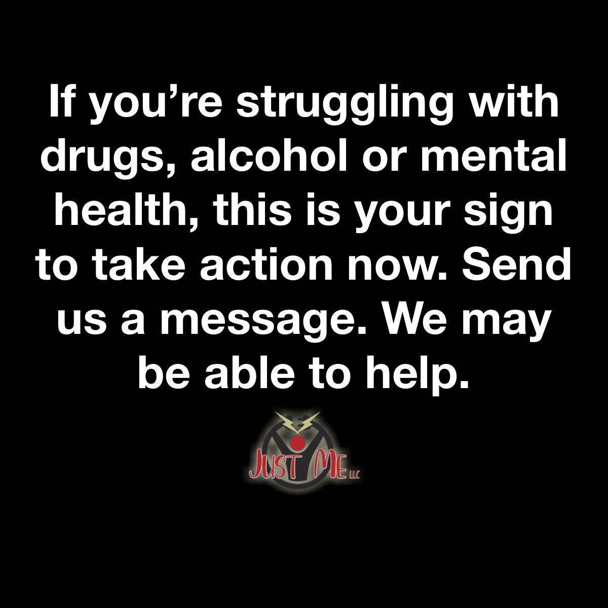 Just Me Facebook ad: All of us who run this page are…
