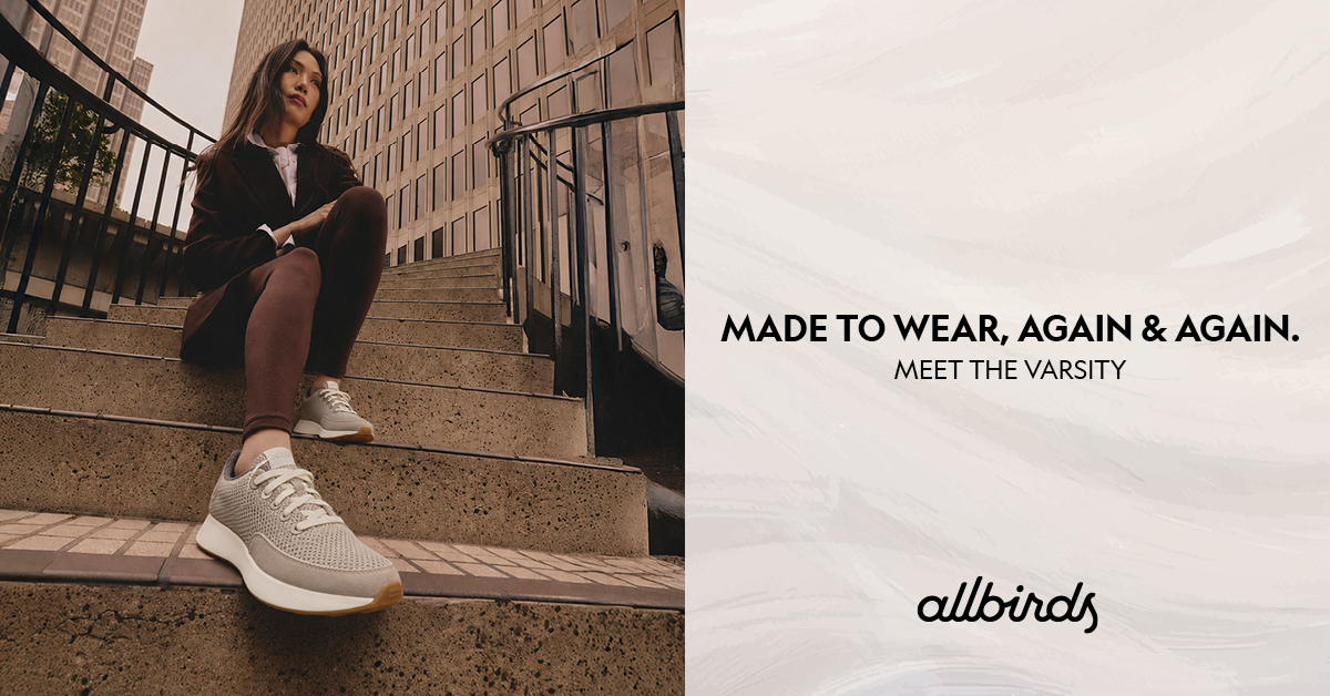Allbirds ME Facebook ad
