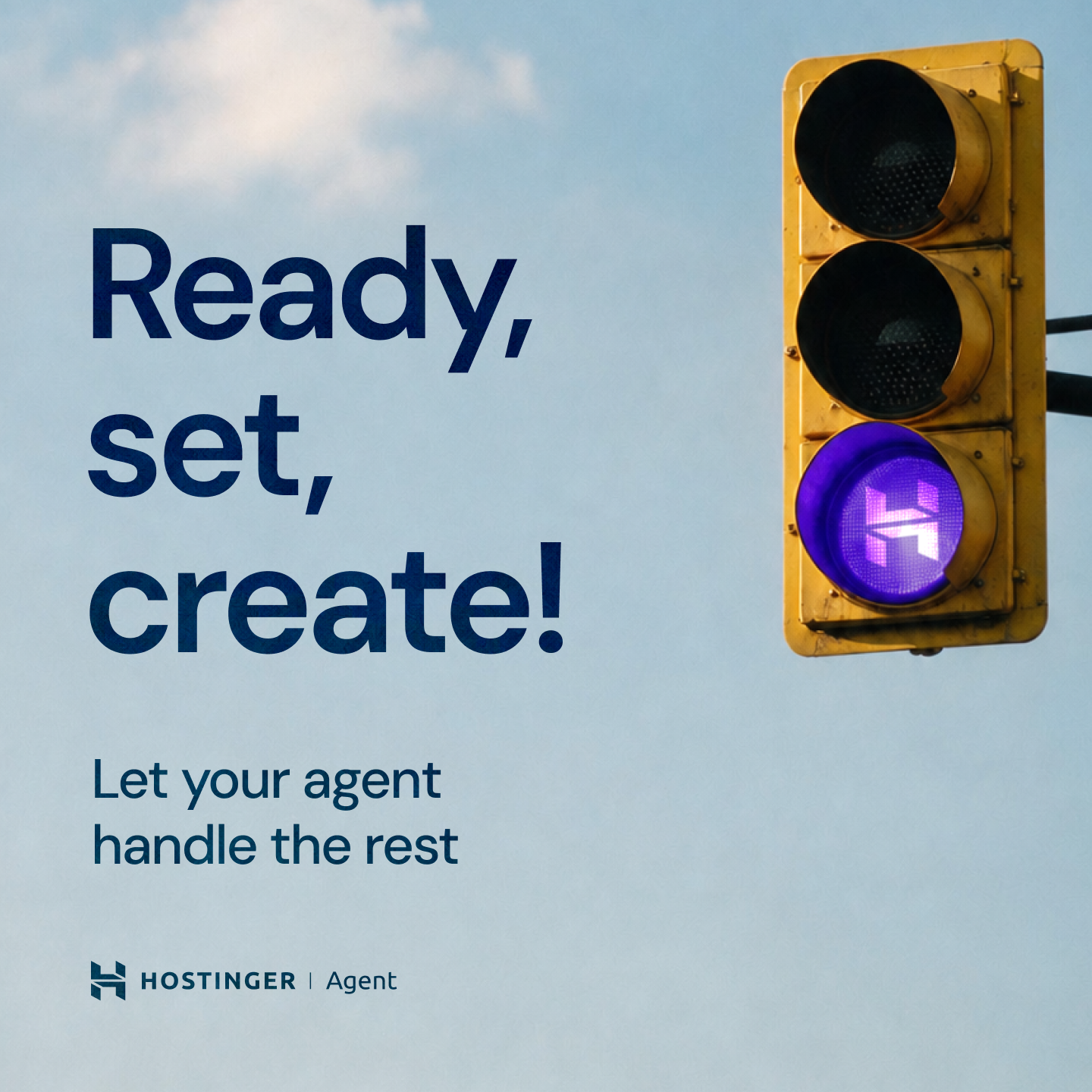 Hostinger Facebook ad: Hostinger Agents