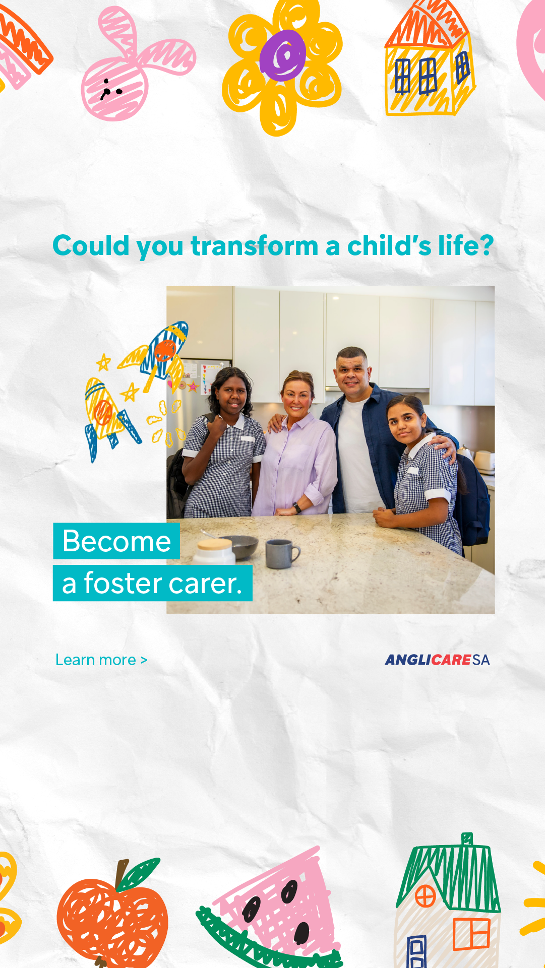 Anglicare SA Facebook ad from Feb 3, 2026