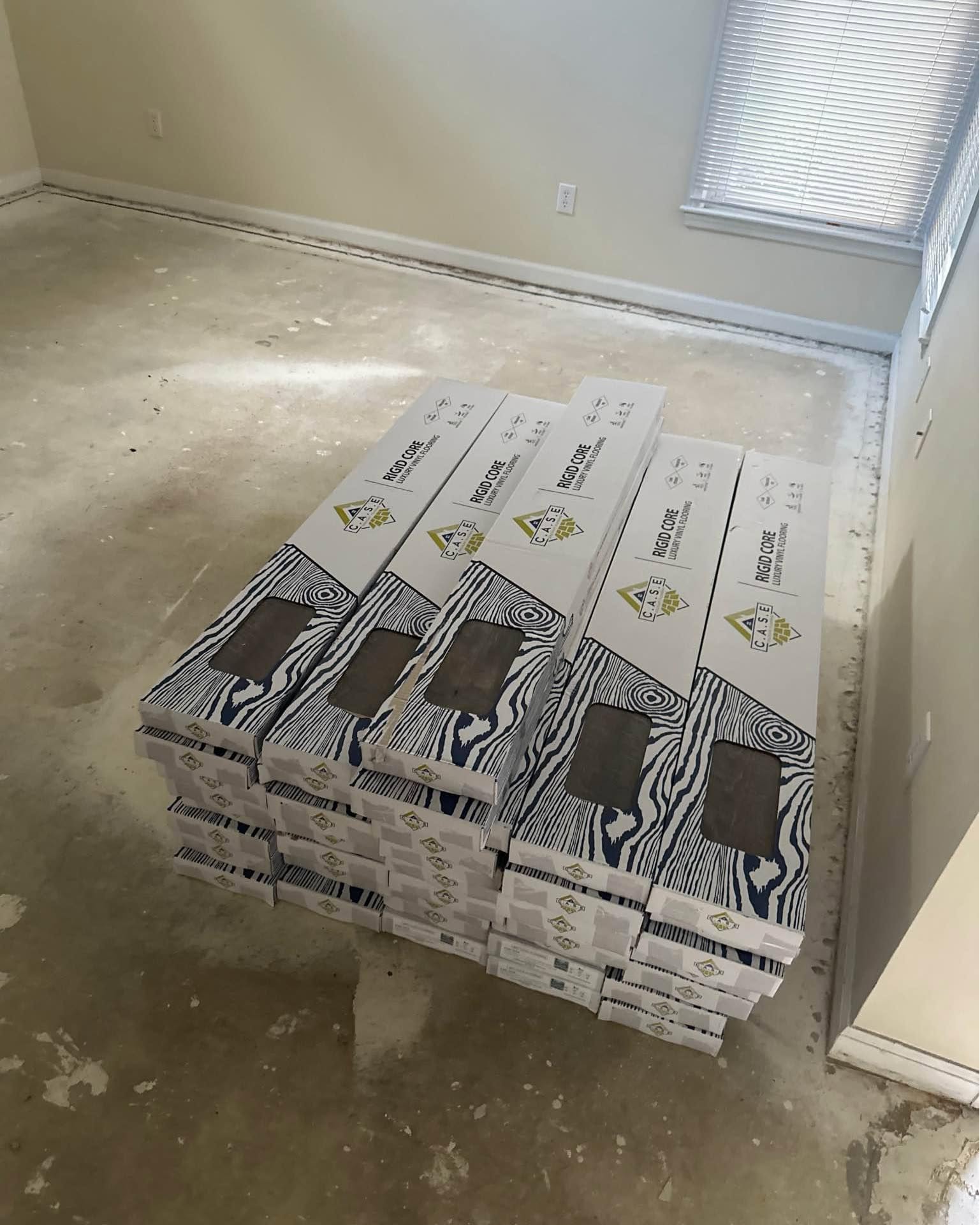Will Jenkins Facebook ad: LVP Flooring! Waterproof!