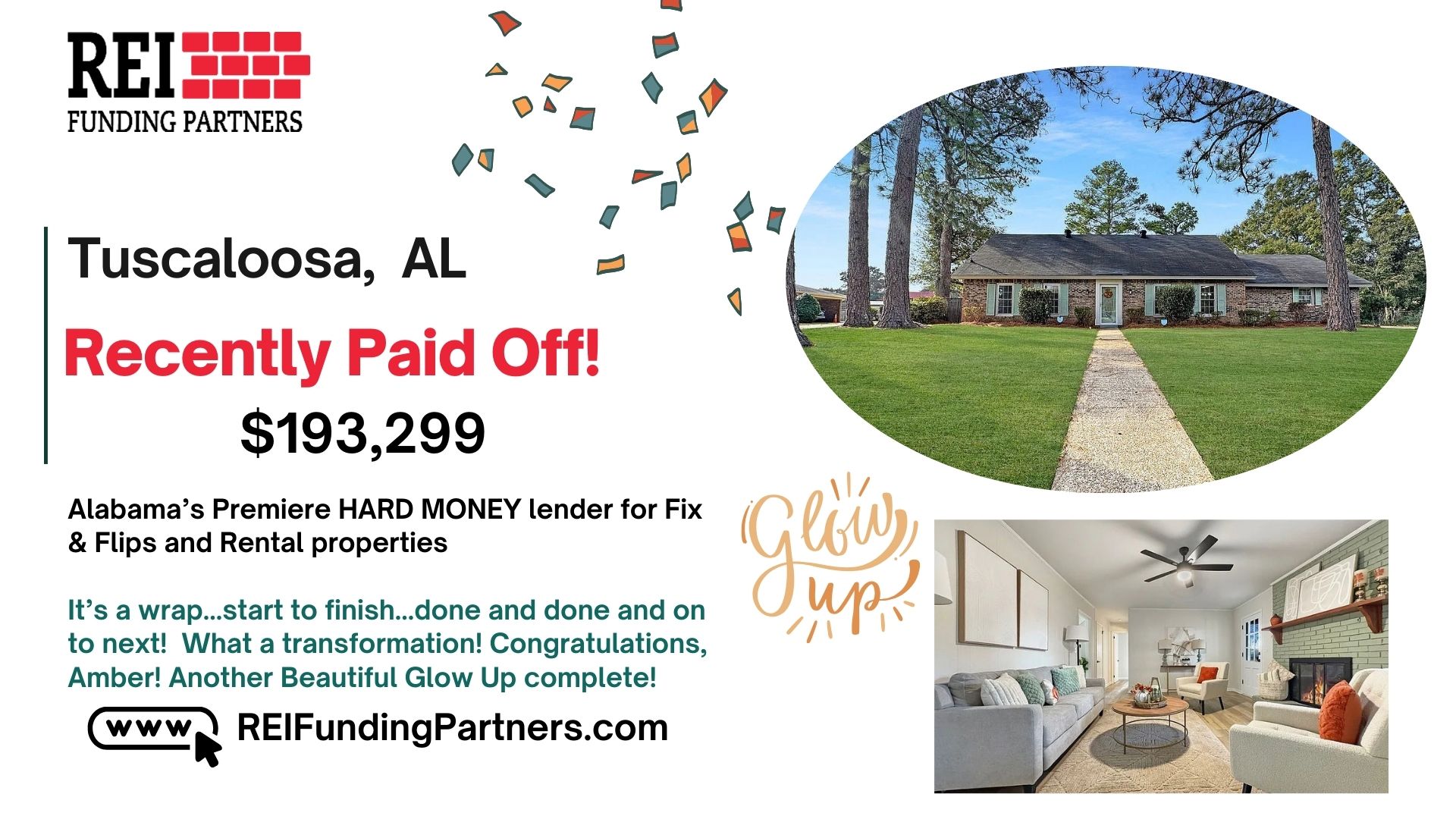 REI Funding Partners Facebook ad: REI Funding Partners | Private Lending for Real…