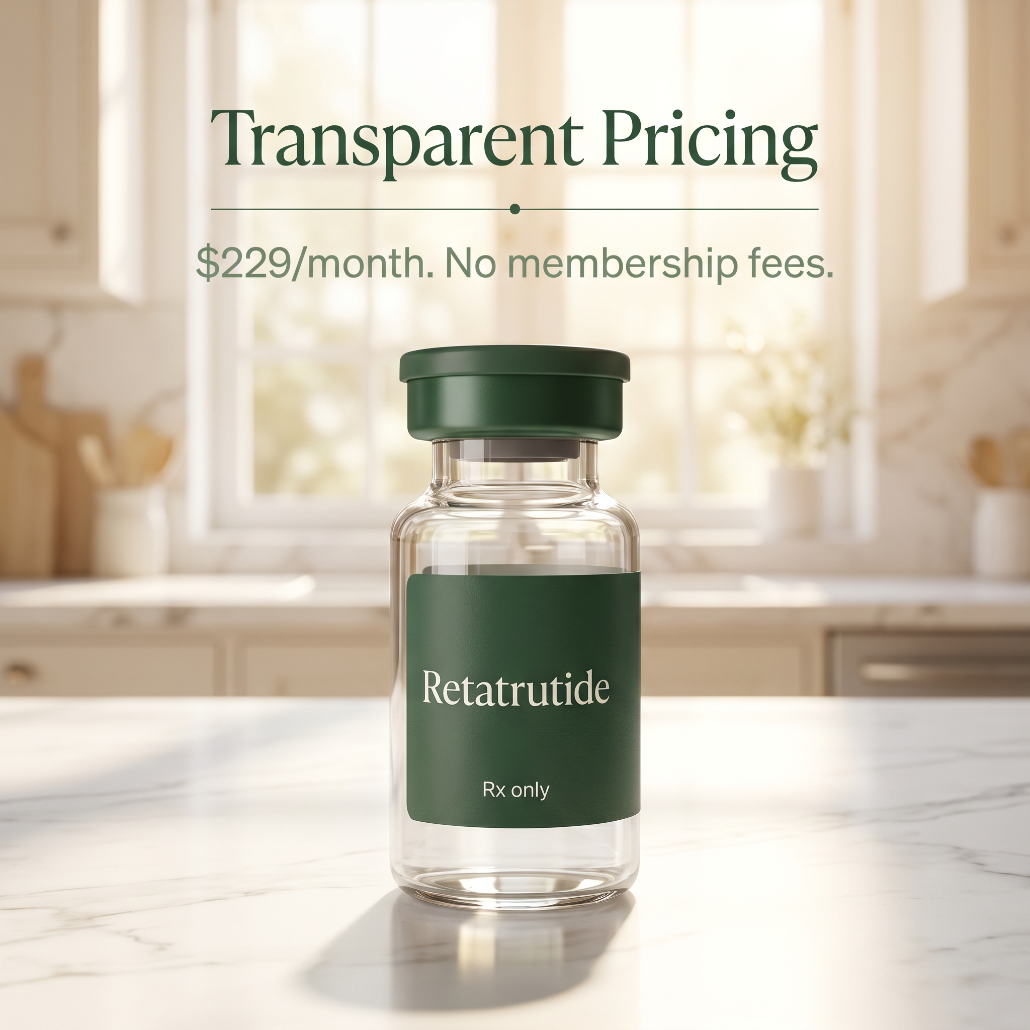 Dr. Daniel Whitman Facebook ad: Retatrutide - Only $229/mo