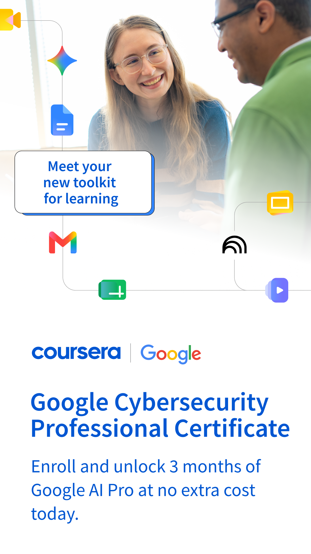 Coursera Facebook ad