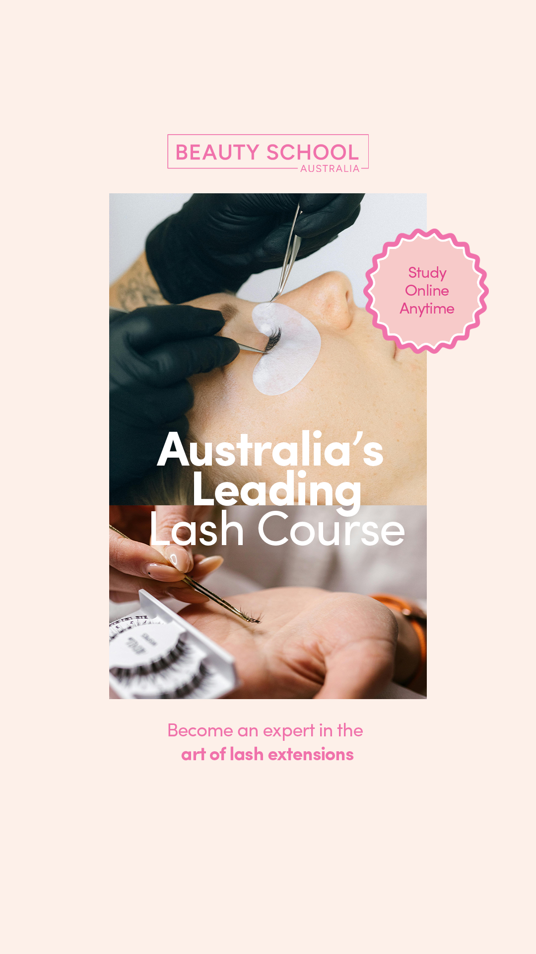 Australian Beauty School Facebook ad