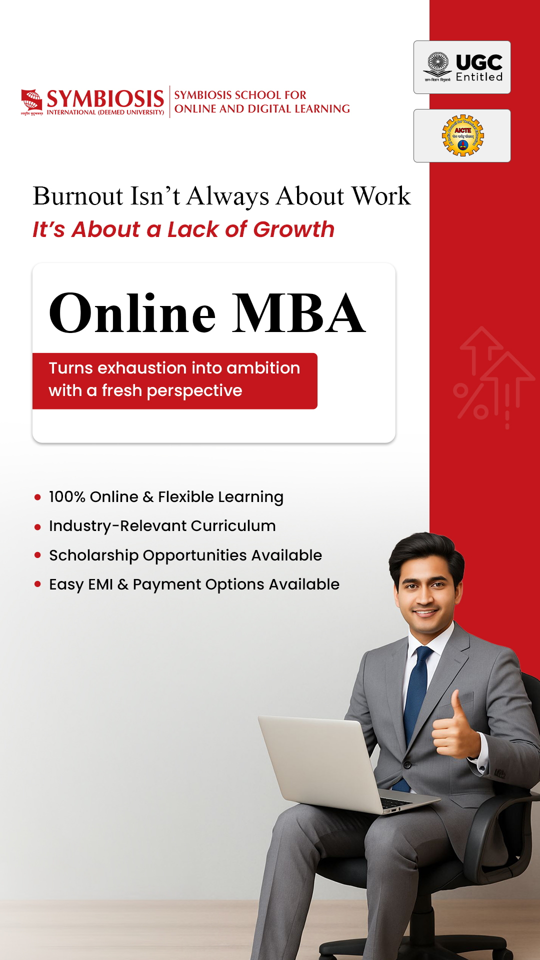 Symbiosis School of Online and Digital Learning - SSODL Facebook ad