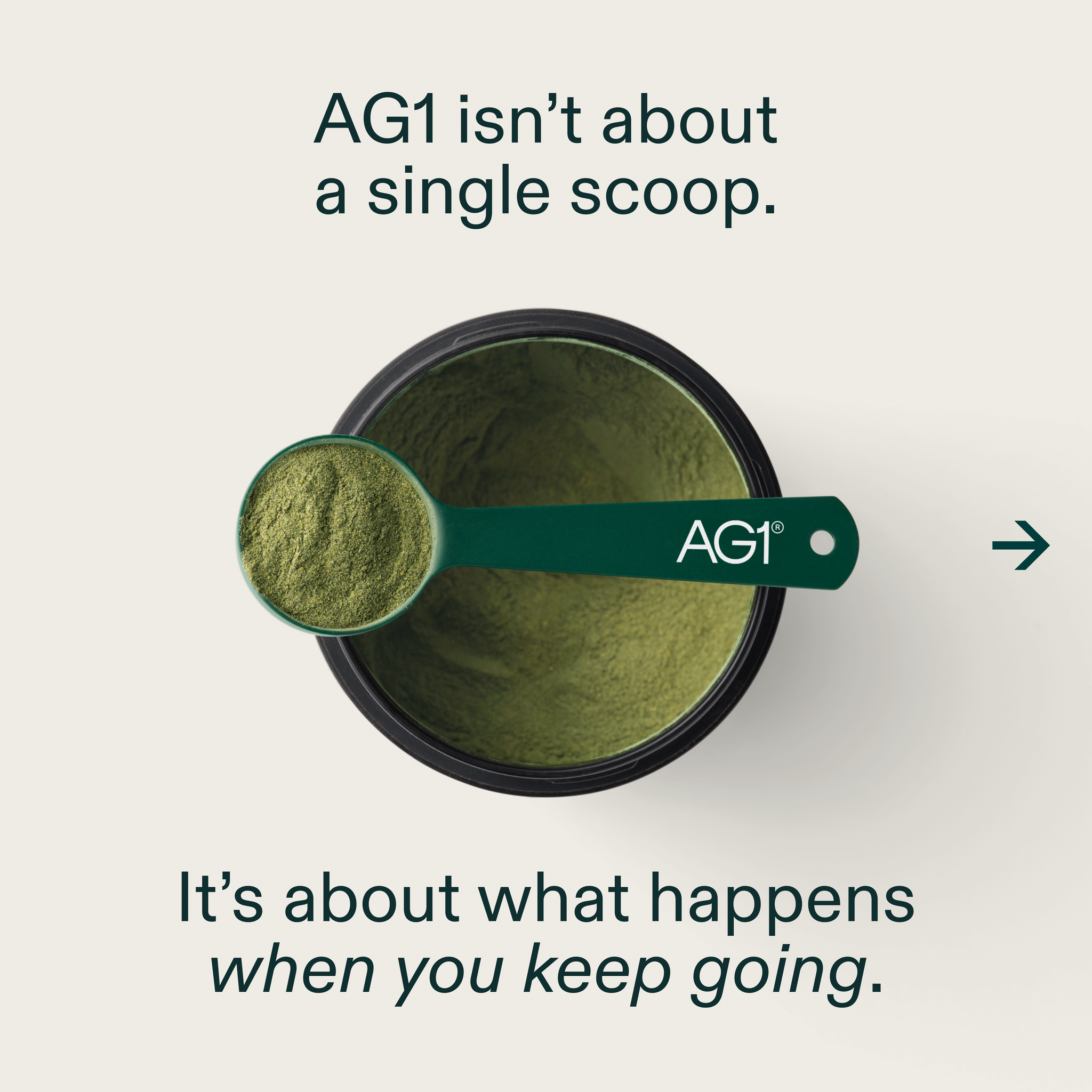 AG1 by Athletic Greens Facebook ad