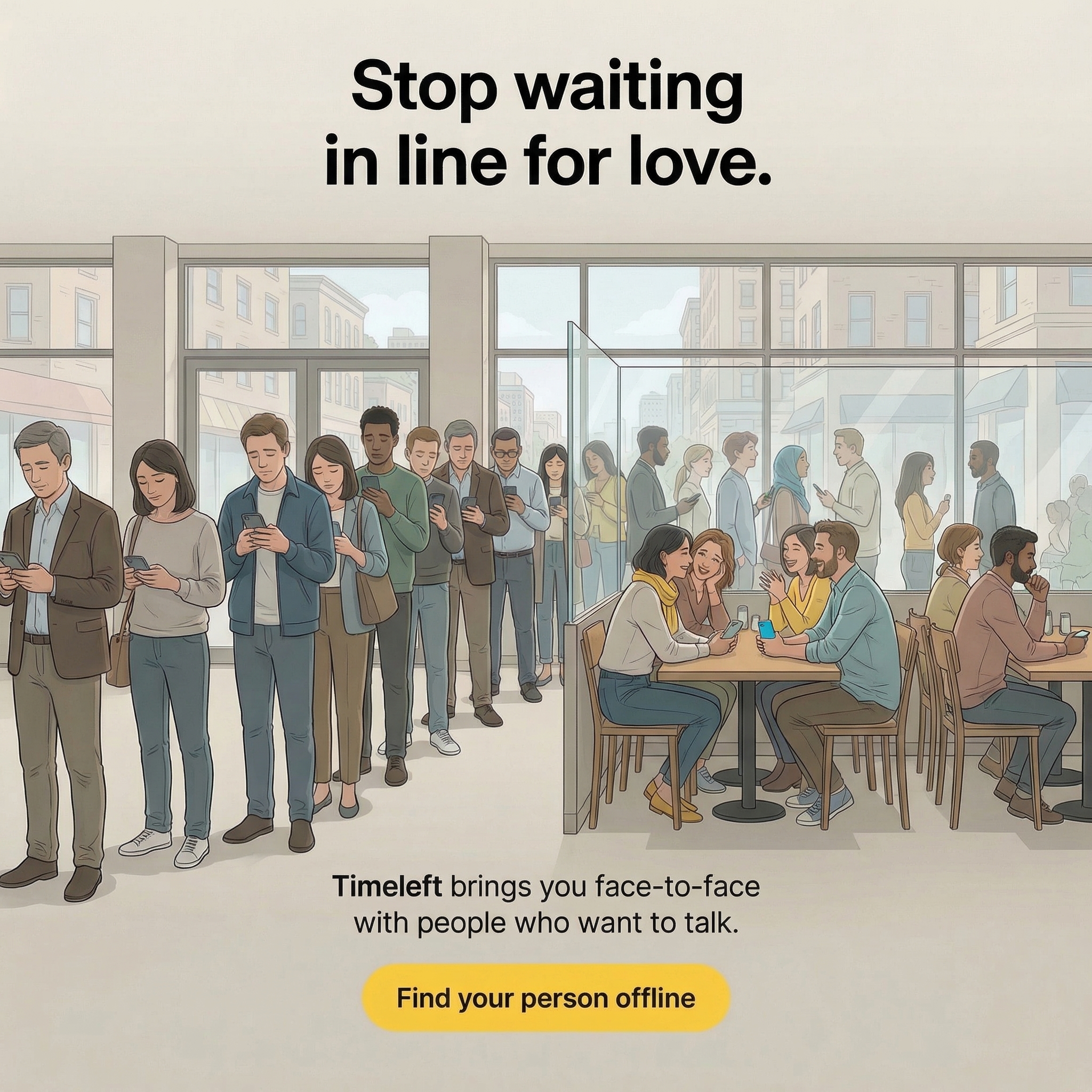 Timeleft Facebook ad