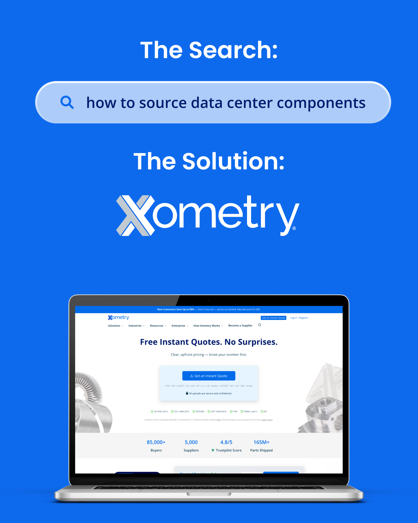 Xometry Facebook ad