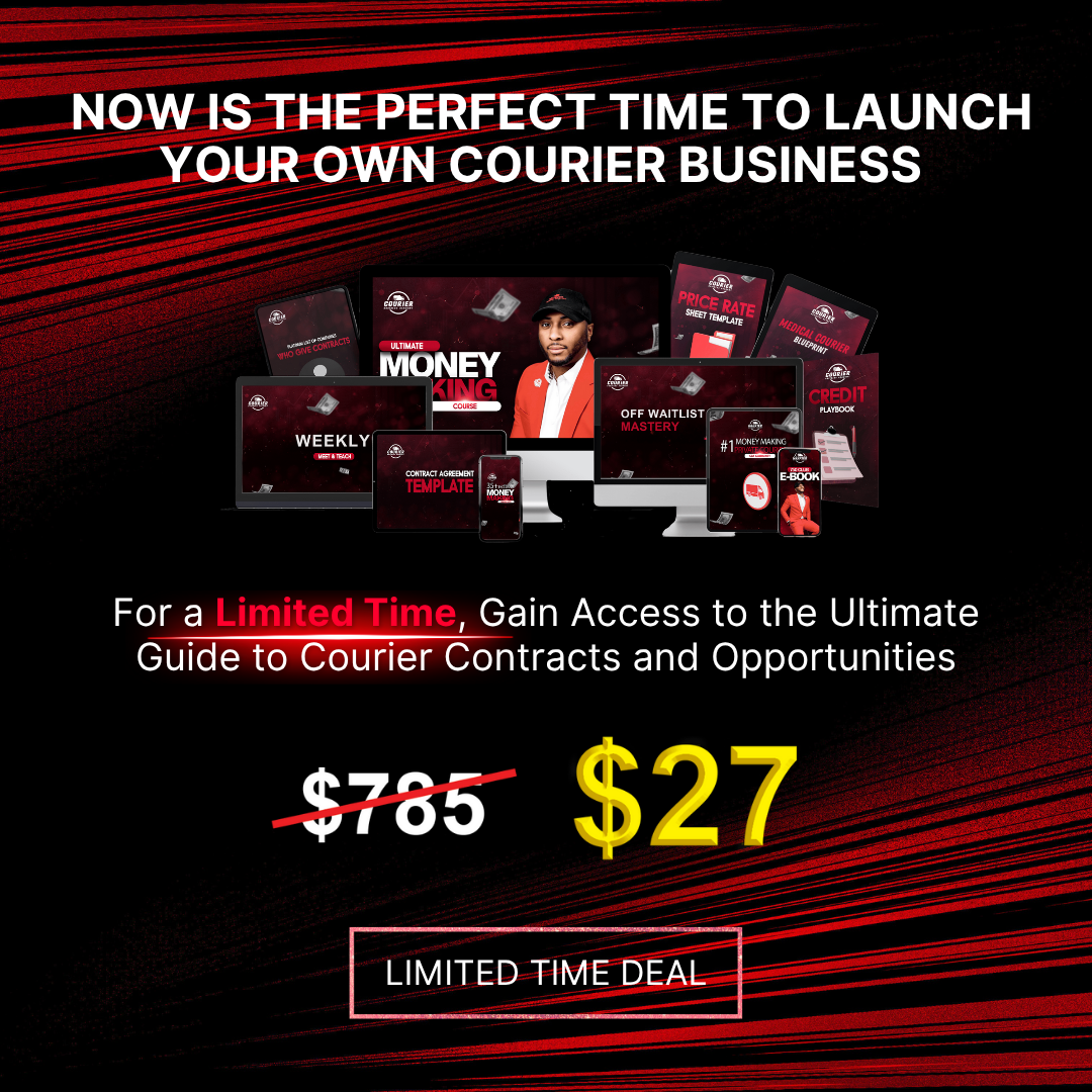 Courier Business Academy - Delivery Business Facebook ad