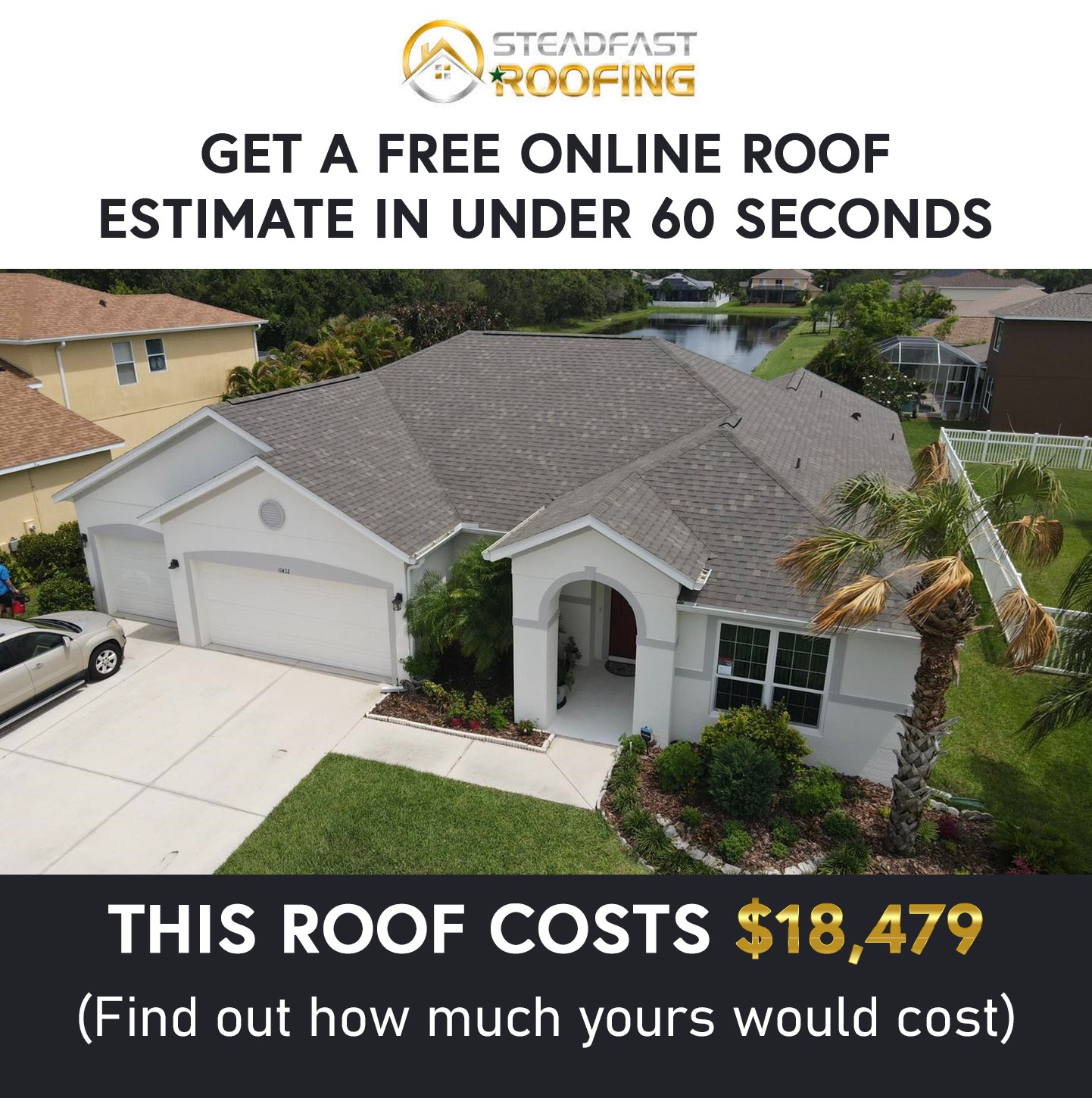 Steadfast Roofing Facebook ad