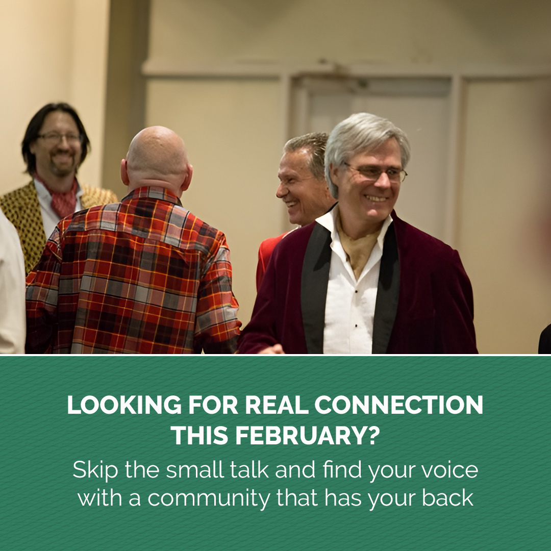 Ontario District - Barbershop Harmony Society Facebook ad: Struggling with the February blues?