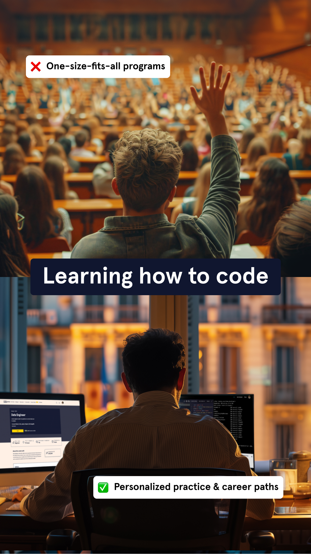 Codecademy Facebook ad
