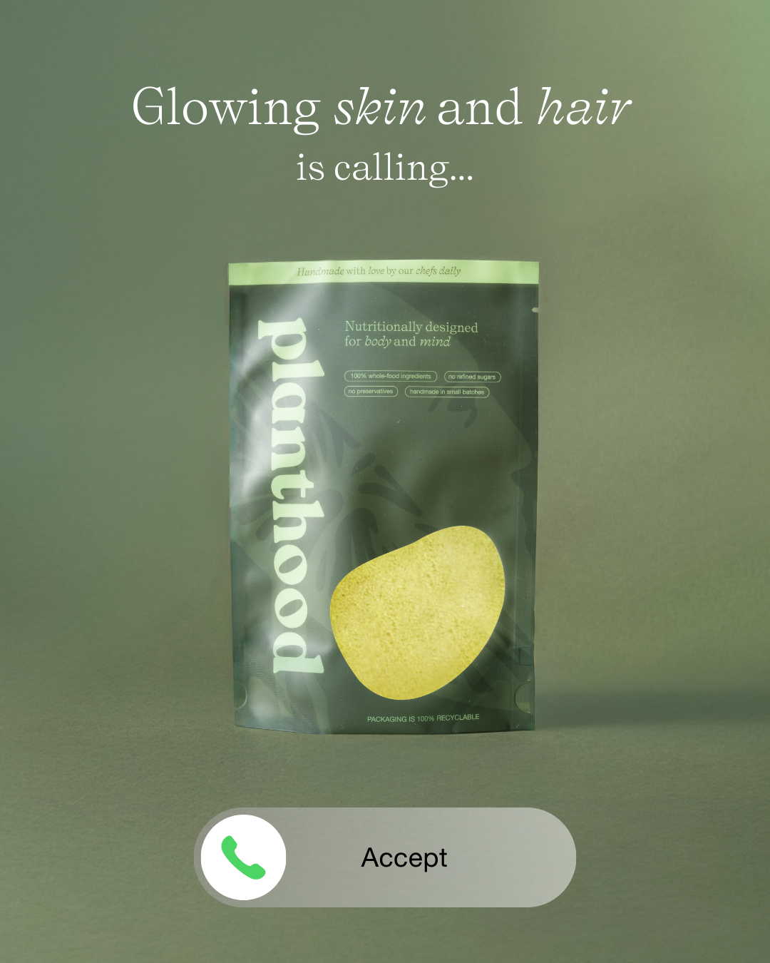 Planthood Facebook ad