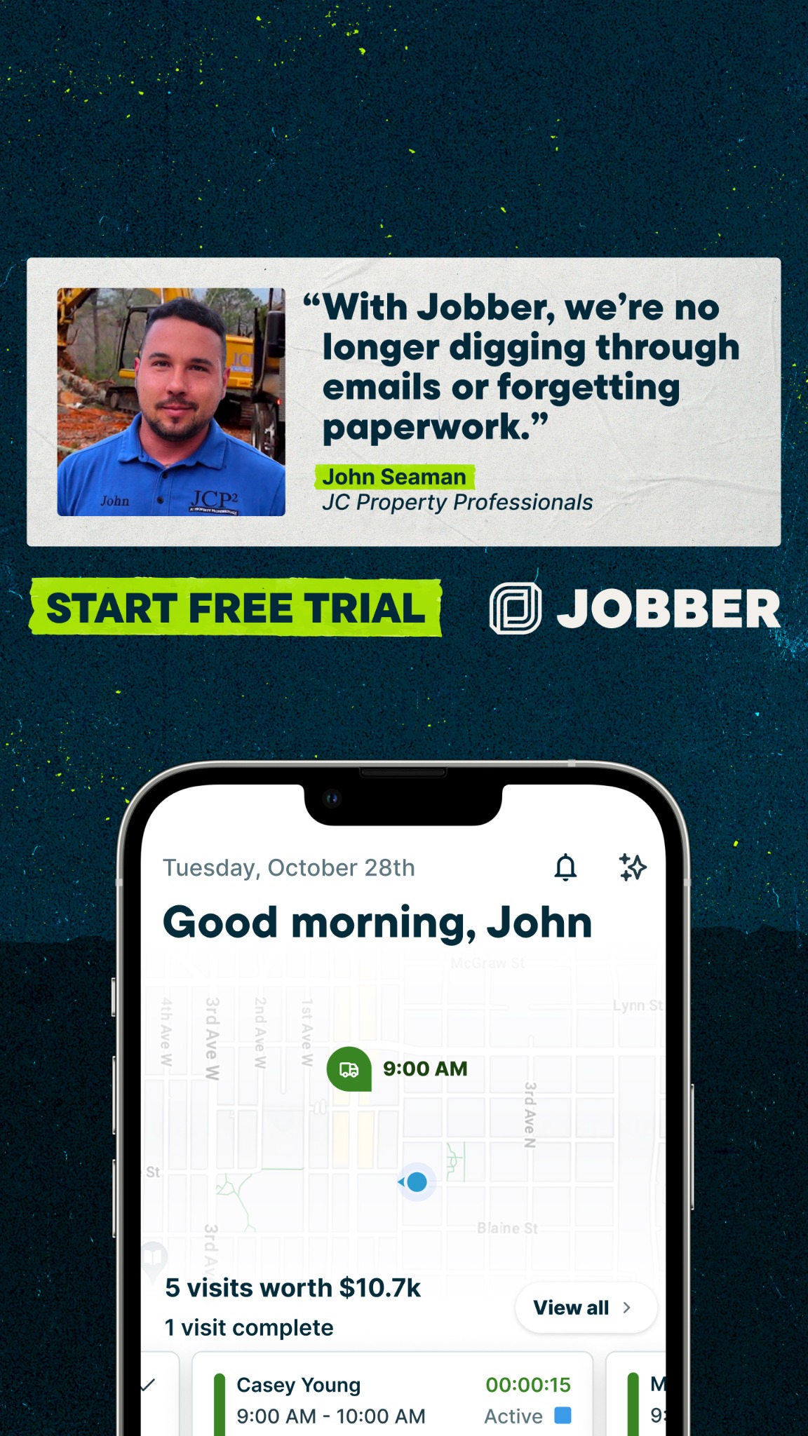 John Seaman Facebook ad