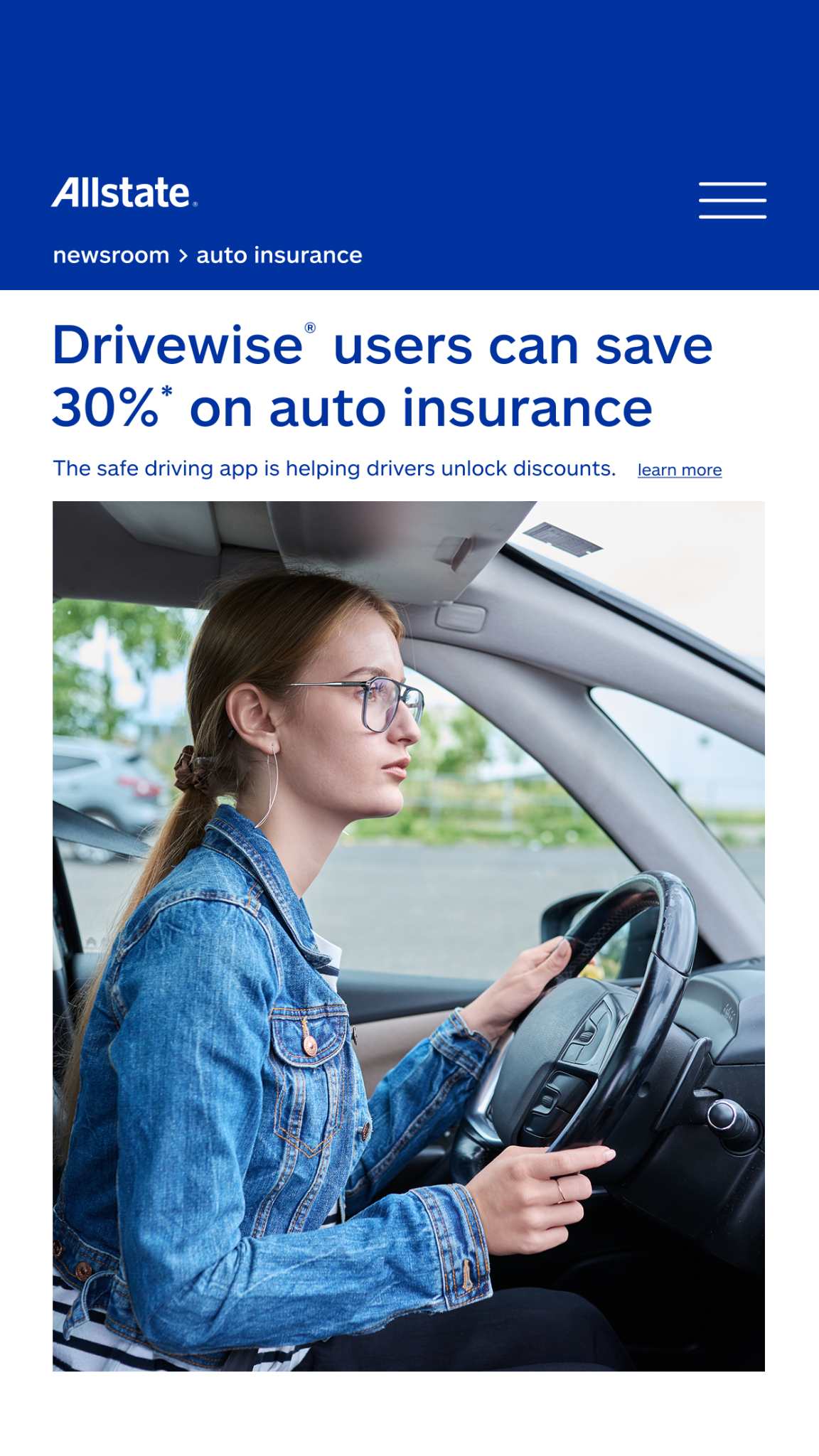Allstate Facebook ad