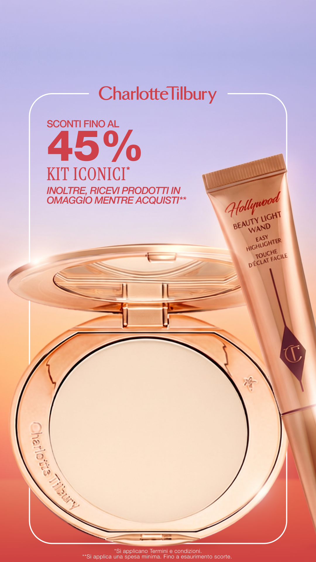 Charlotte Tilbury Facebook ad