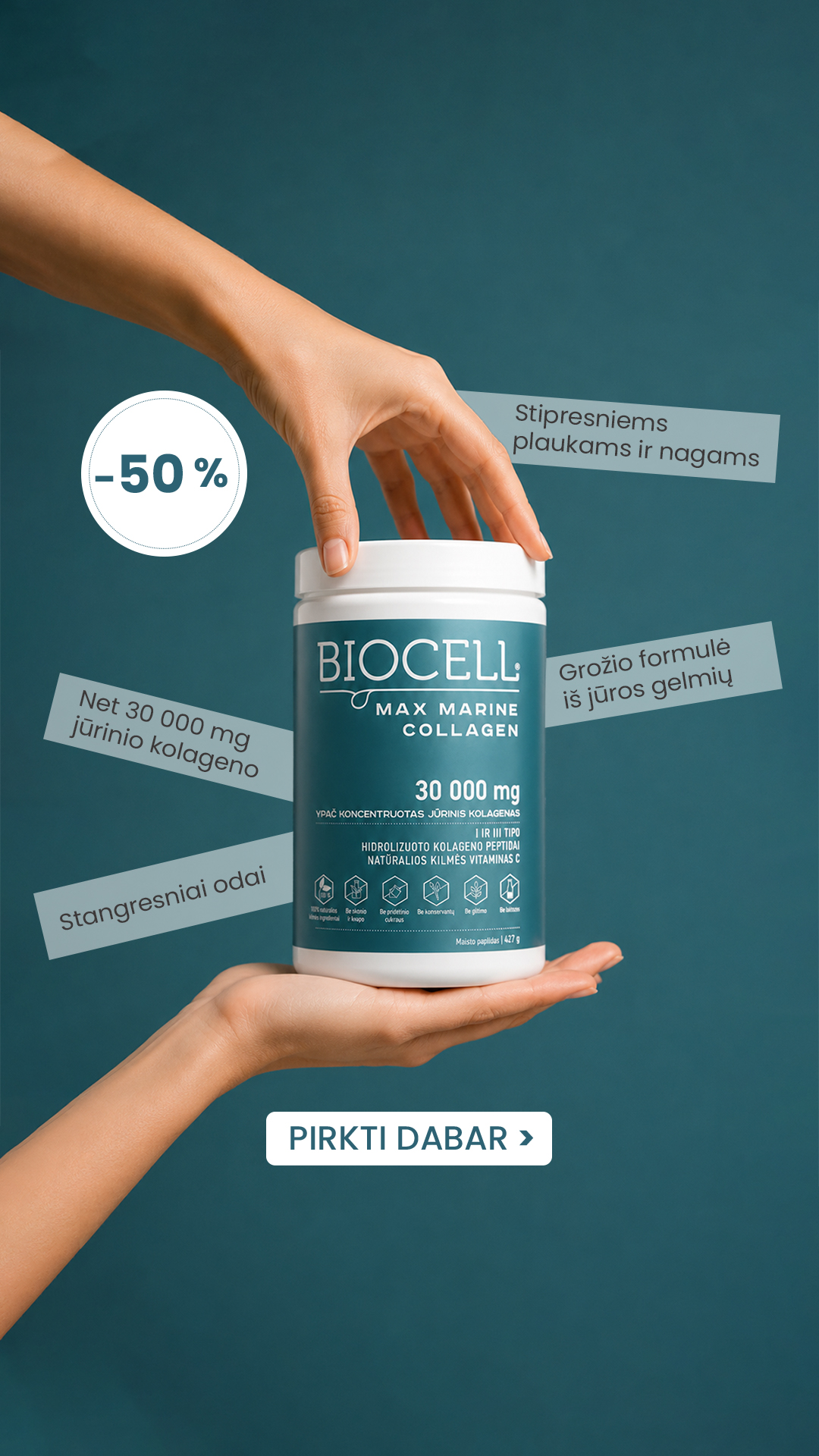 BIOCELL Lietuva Facebook ad