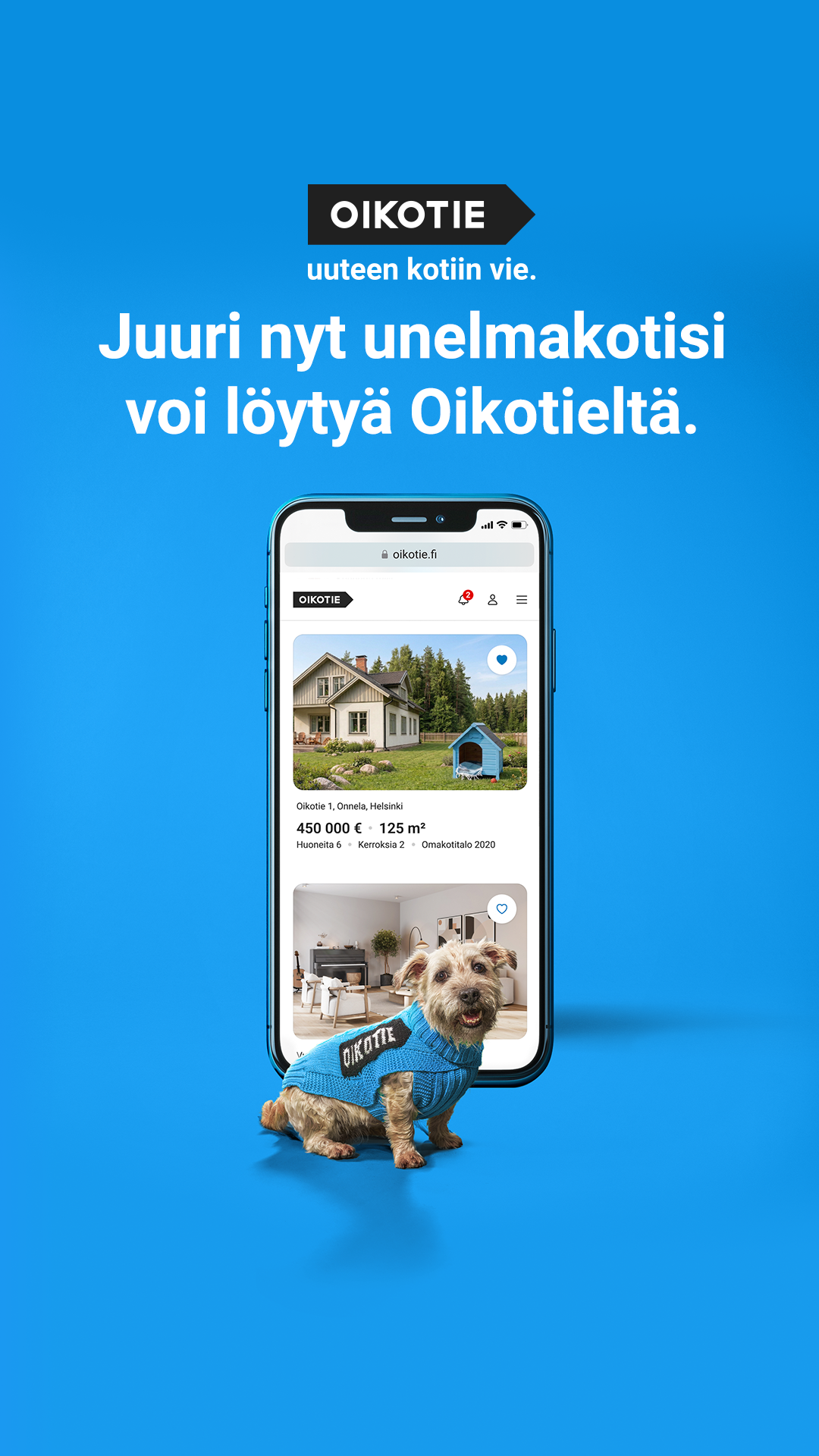 Oikotie Asunnot Facebook ad