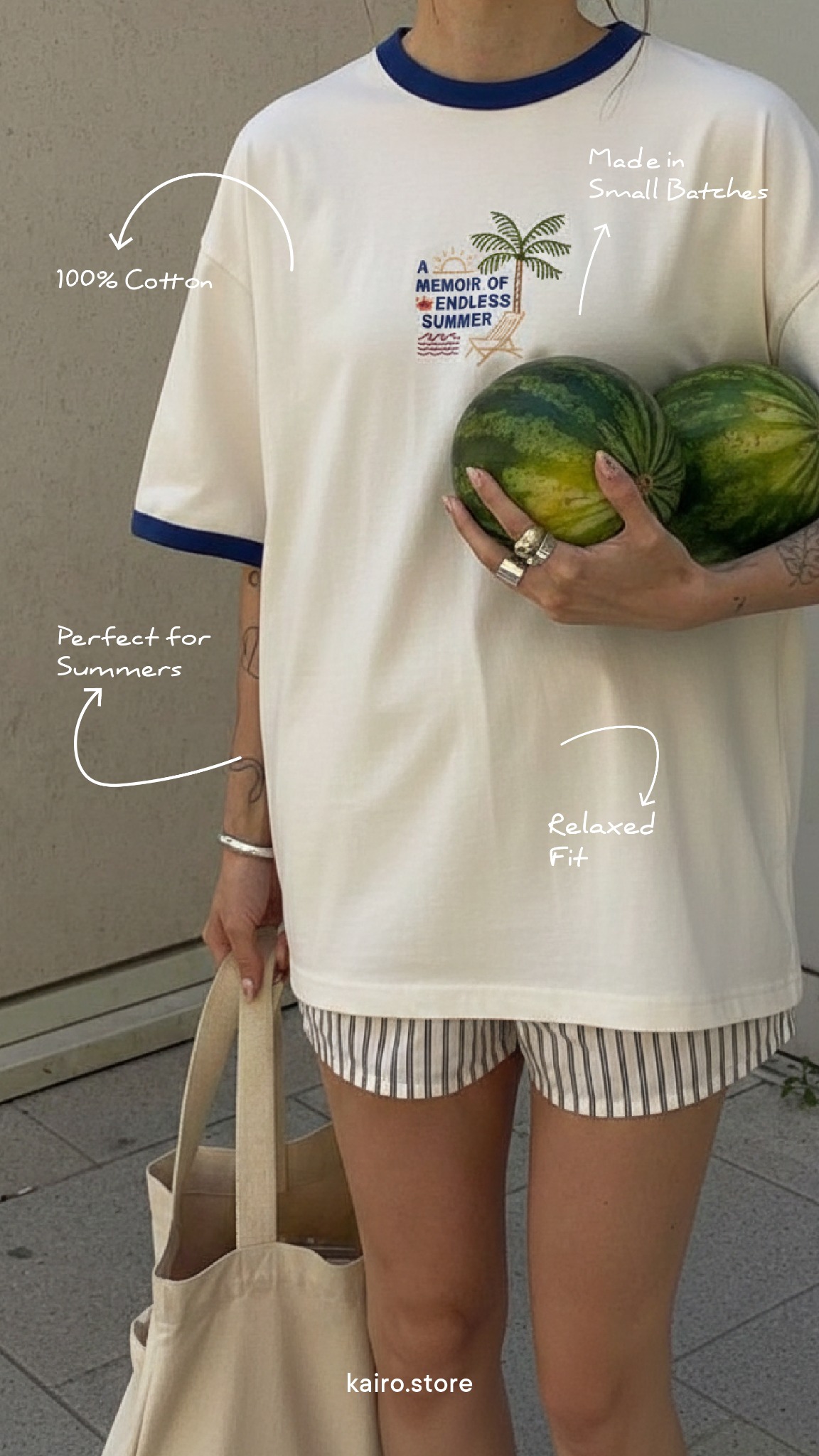 Kairo Facebook ad: Endless Summer Tee